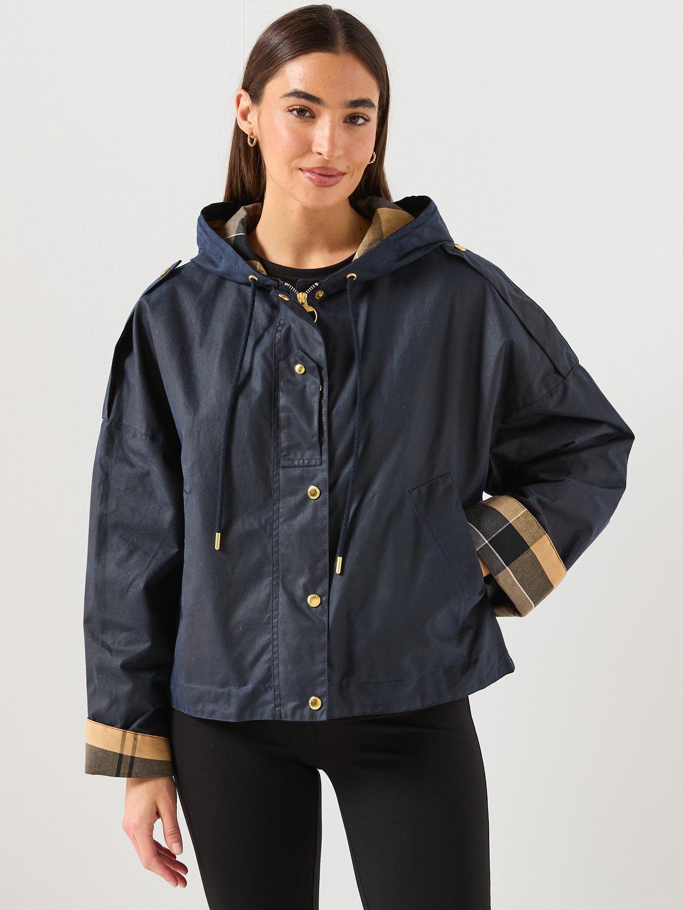 Barbour Ryedale Wax Jacket - Navy