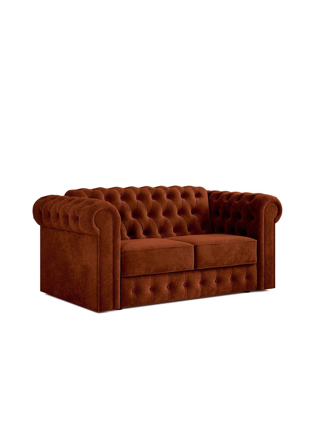 Jaybe Chesterfield Two Seater Sofa Bed With E-sprung Mattress