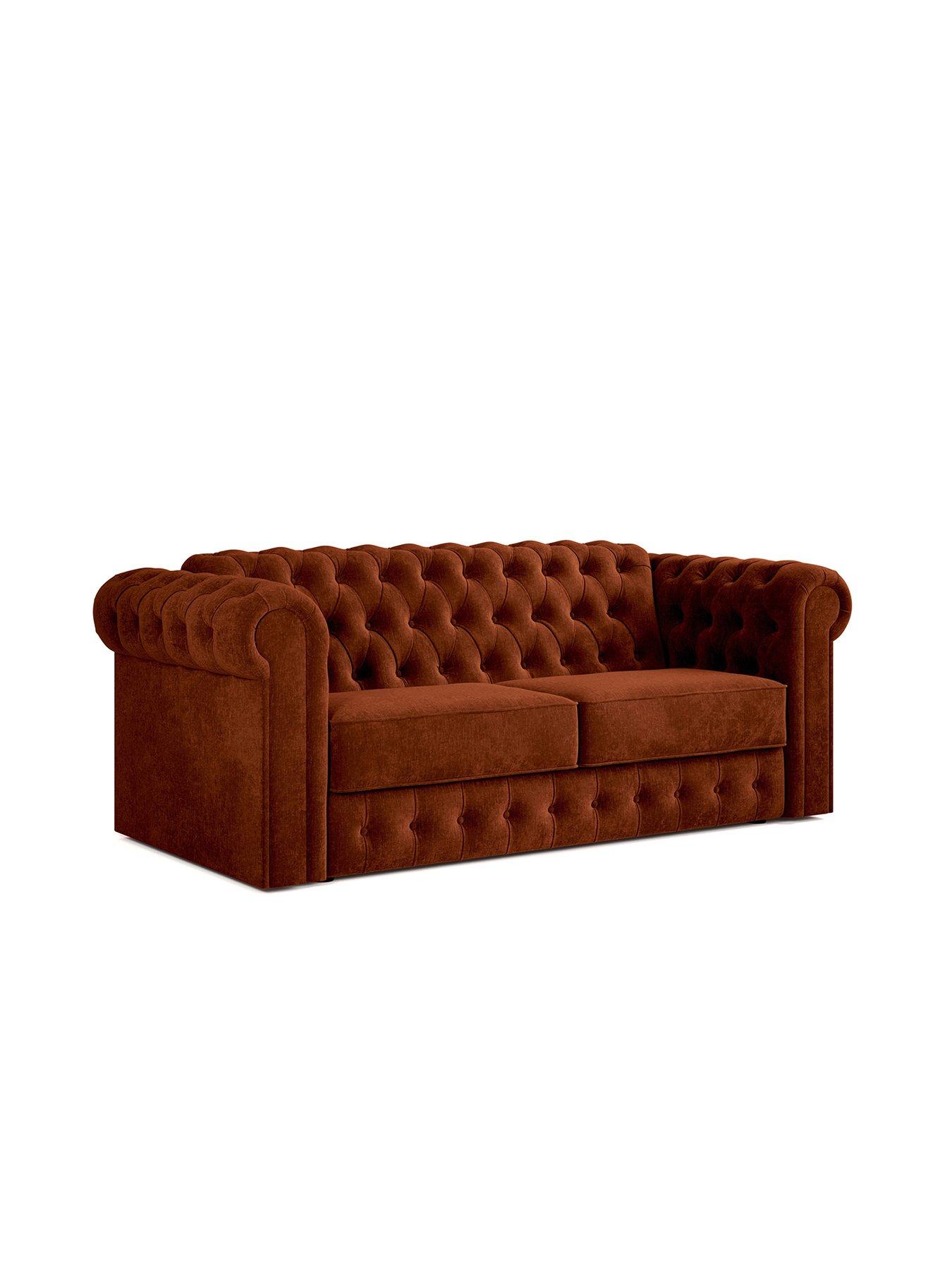 jaybe-chesterfield-three-seater-sofa-bed-with-e-sprung-mattressfront
