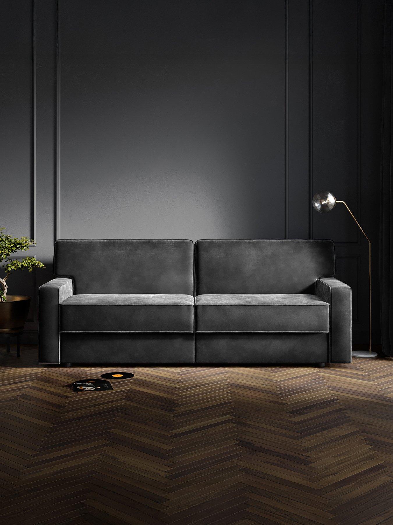 Jaybe Linea Four Seater Sofa Bed With E-sprung Mattress