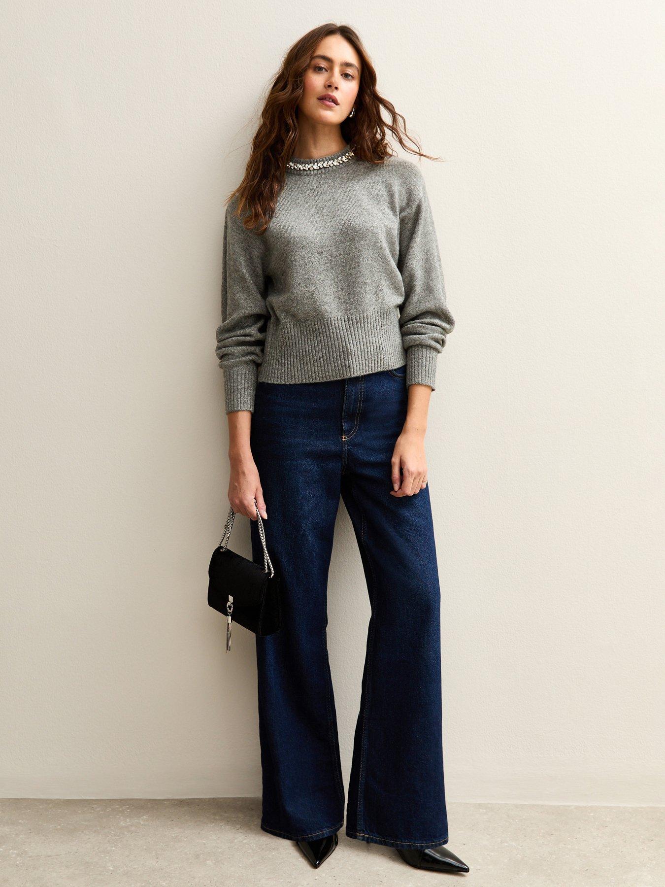 new-look-grey-embellished-necklace-jumperback