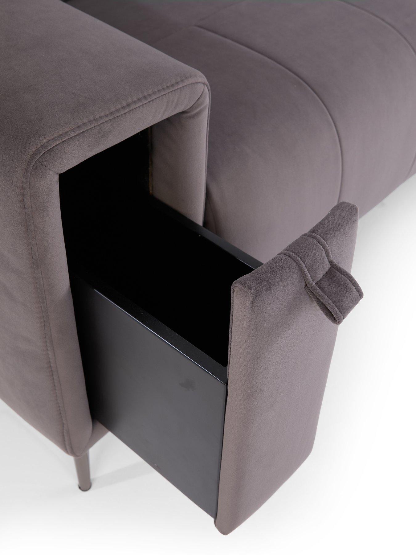 Image 4 of 5 of The Very Collection Grove 3 Seater + 2 Seater&nbsp;Power Fabric Recliner Set (Buy &amp; SAVE!)