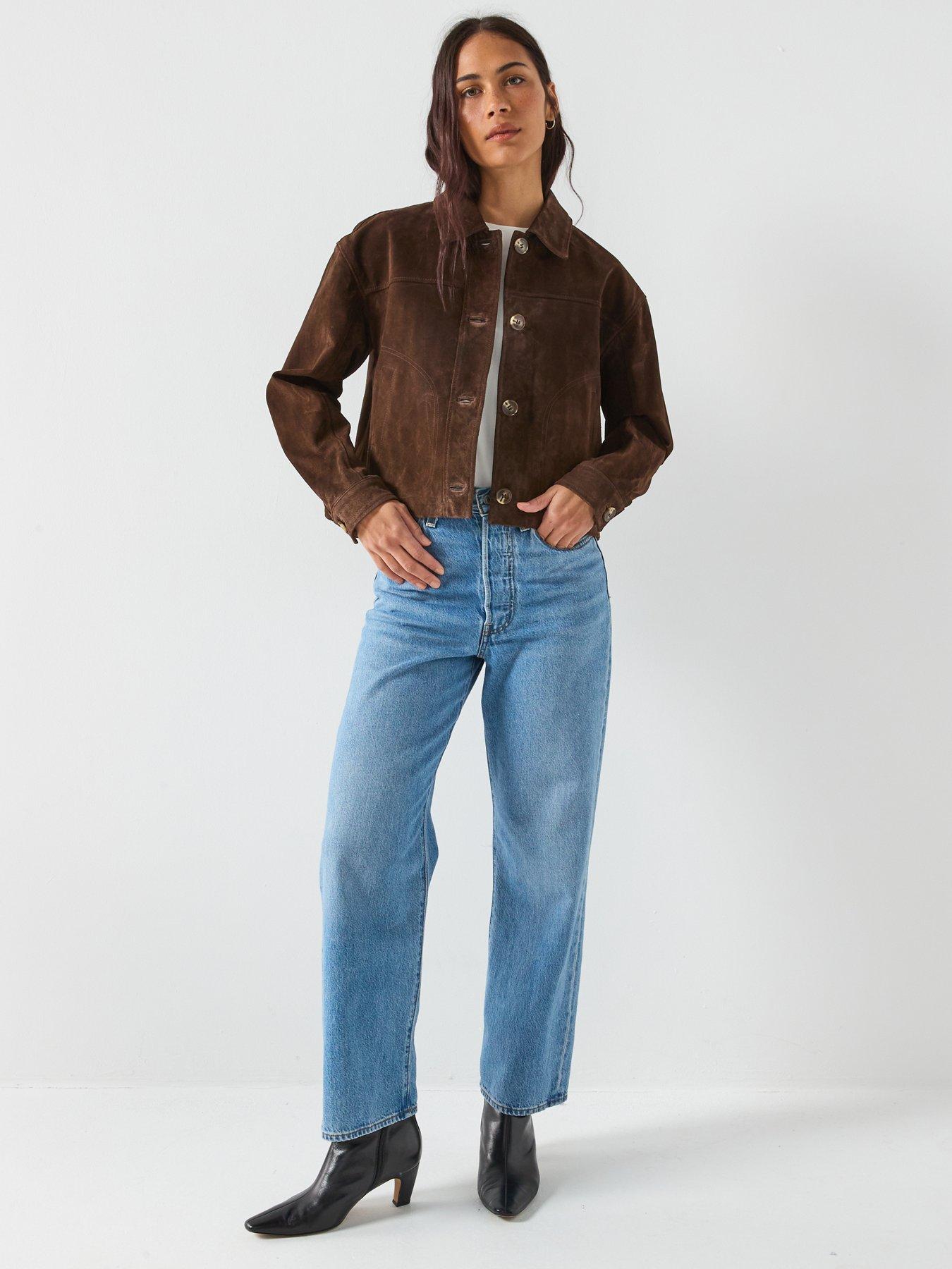 vero-moda-short-suede-jacket-brownback
