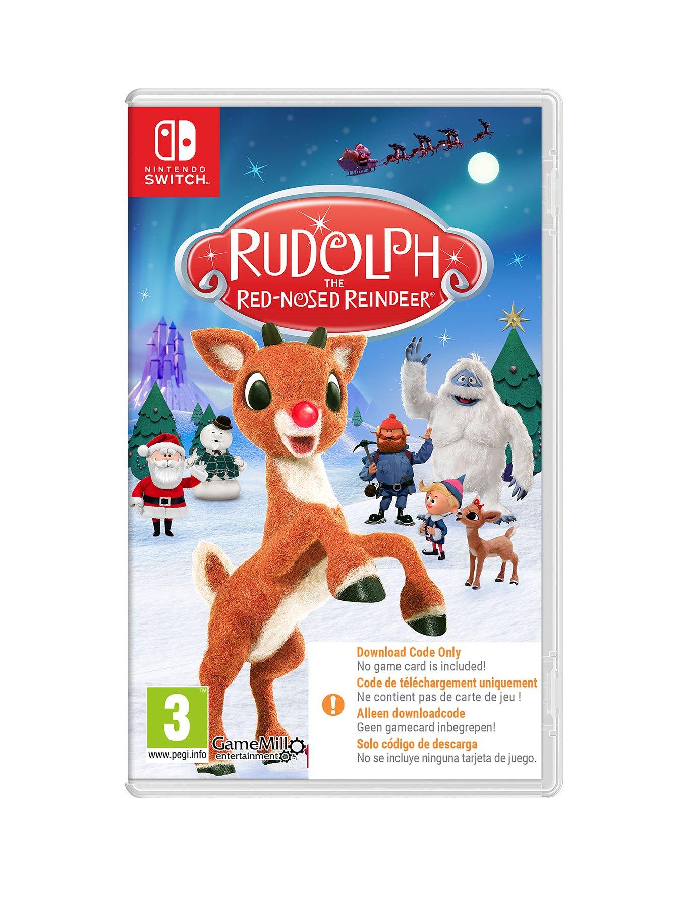 Nintendo Switch Rudolph the Red-Nosed Reindeer (Code in Box)