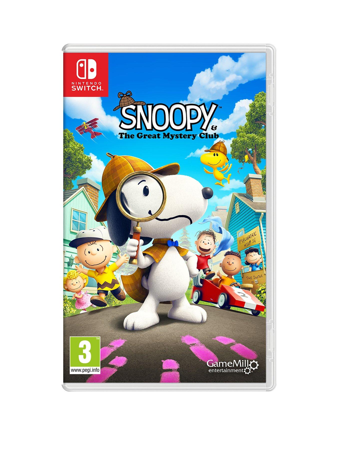 Nintendo Switch Detective Snoopy