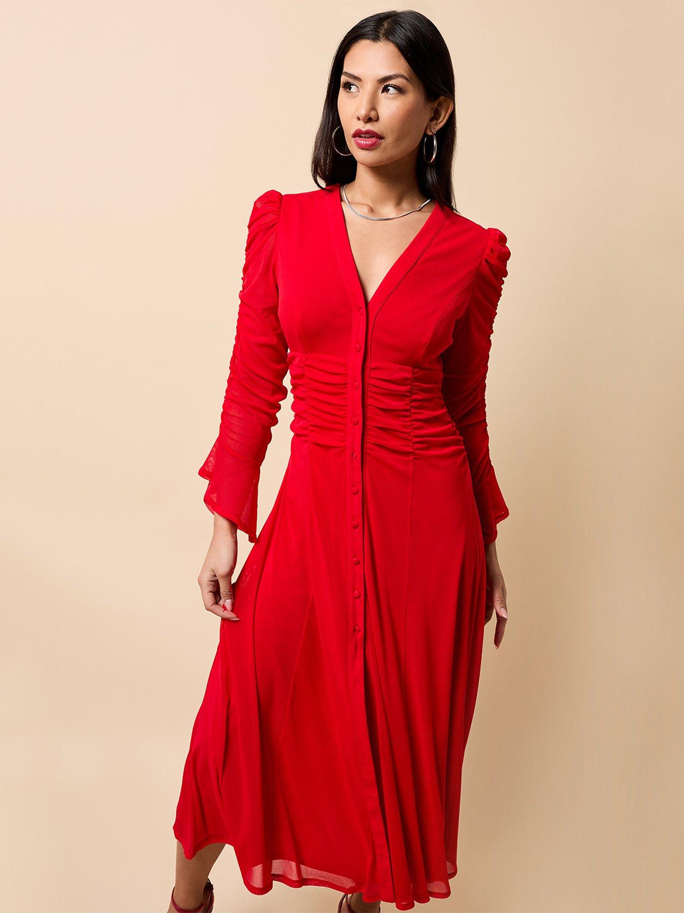 little-mistress-mesh-midaxi-dress-redback