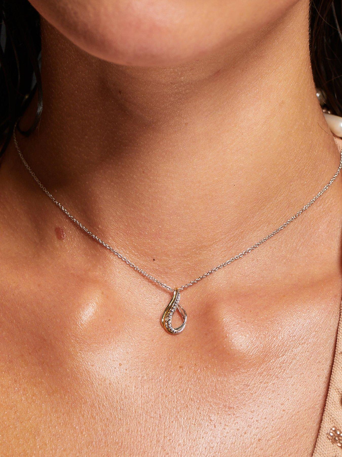 hot-diamonds-teardrop-two-tone-pendantback