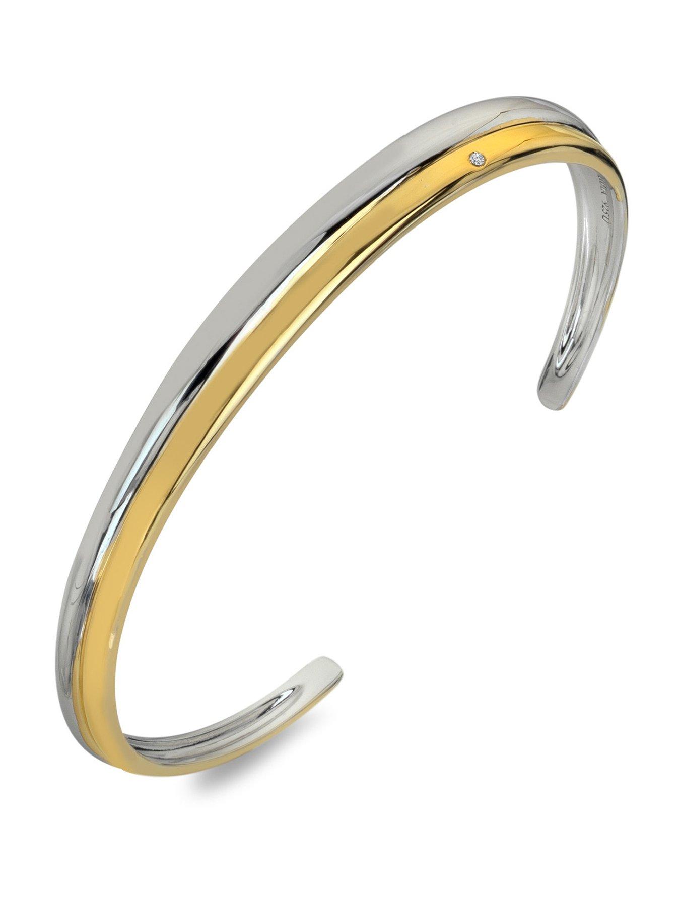 hot-diamonds-droplet-two-tone-bangle