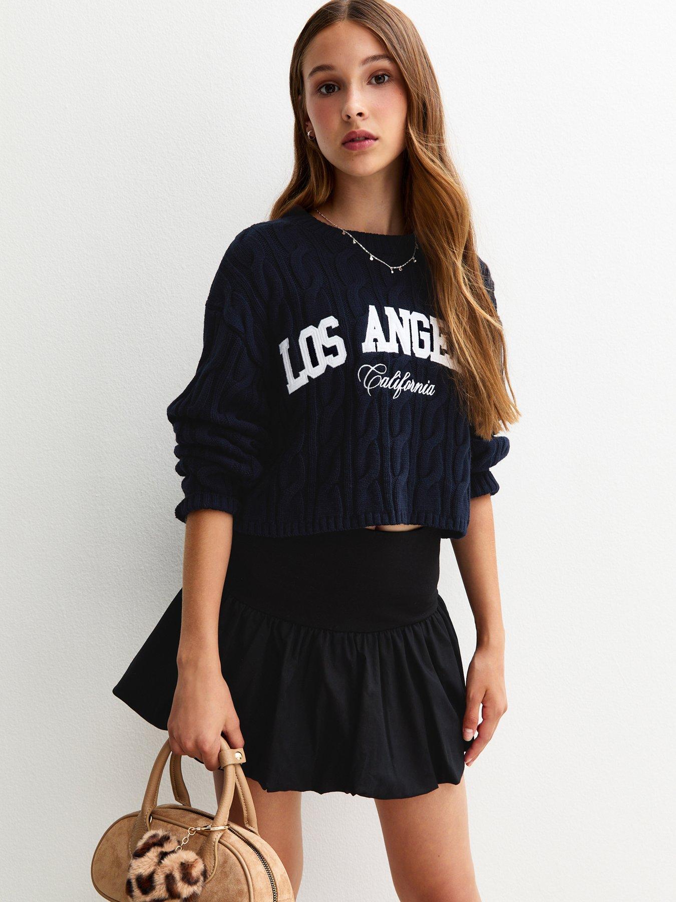 New Look 915 Girls Puffball Skirt - Black