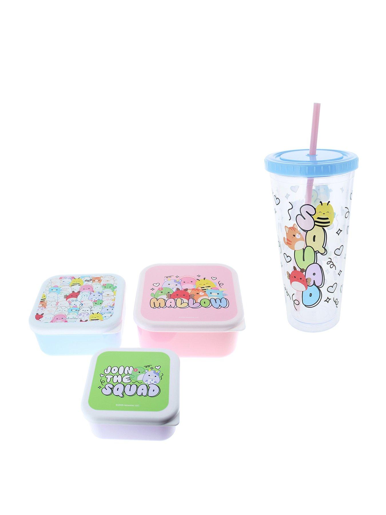 Image 1 of 4 of Squishmallows Squishmallows Snack Set