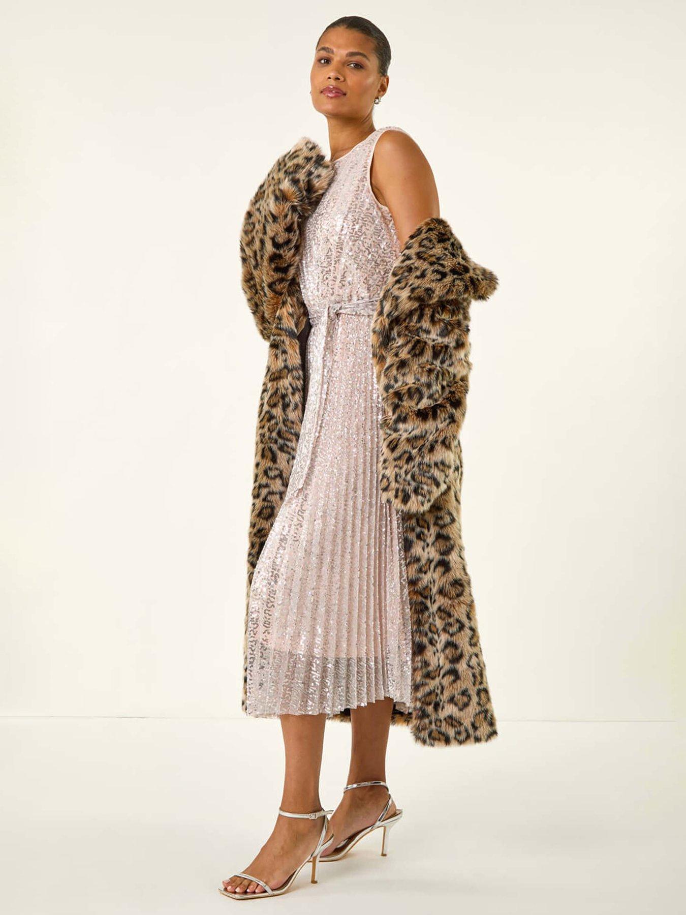 roman-sequin-detail-pleated-midi-dress-silverfront