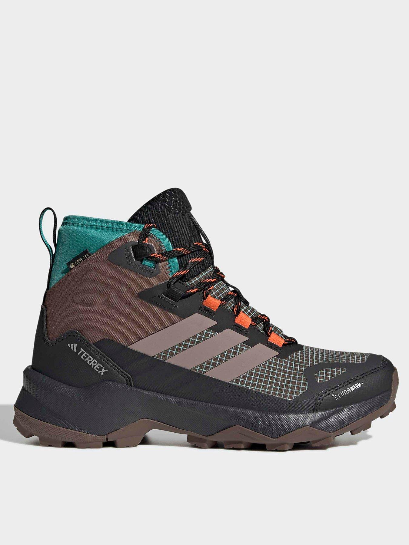 adidas Womens Skychaser Ax5 Mid Goretex Climawarm Walking Boots - Brown