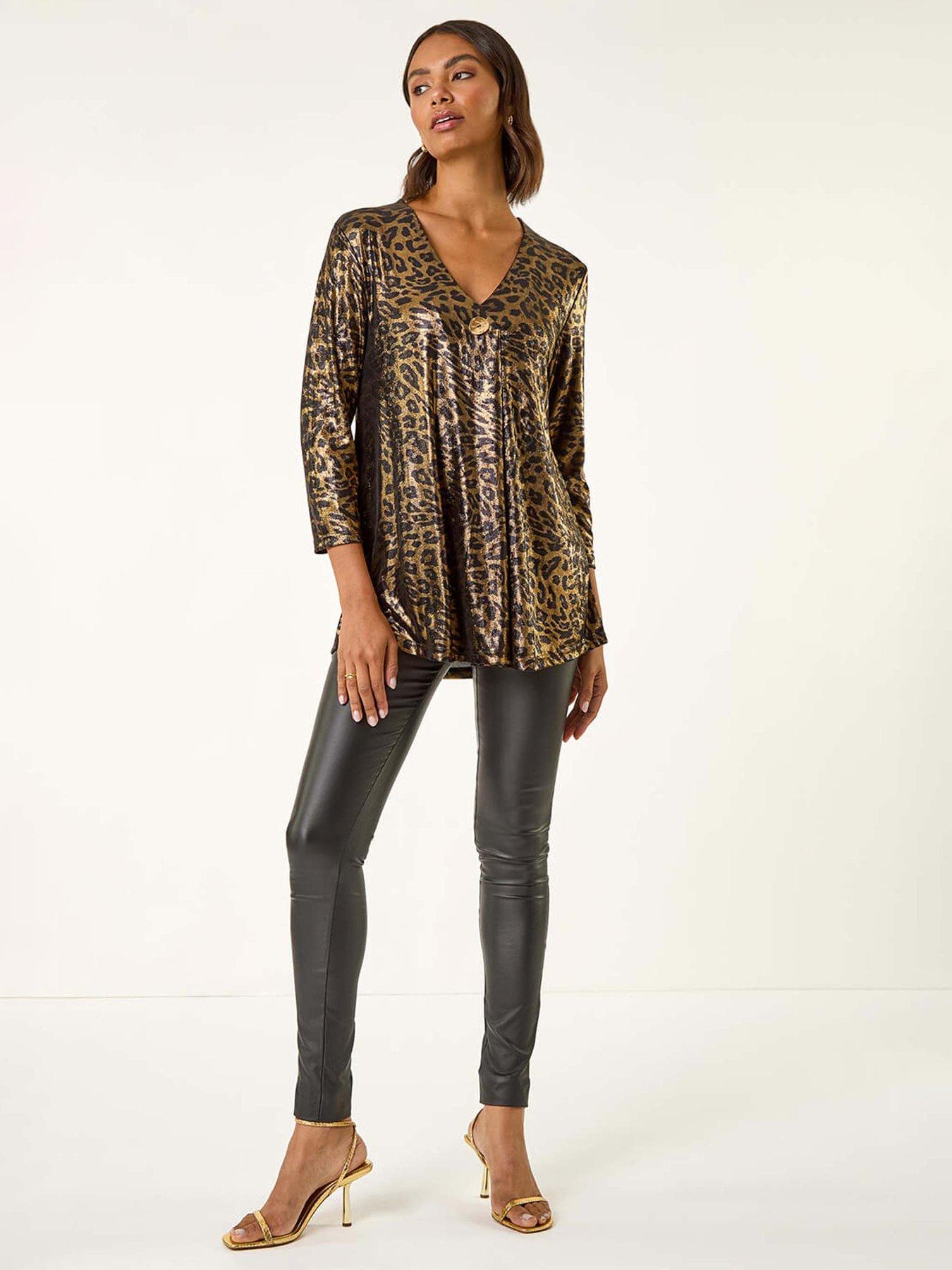 roman-metallic-animal-print-tunic-top-goldback
