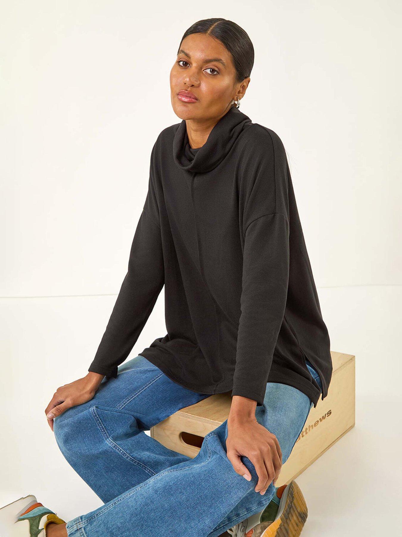 roman-cowl-neck-snit-top-blackoutfit