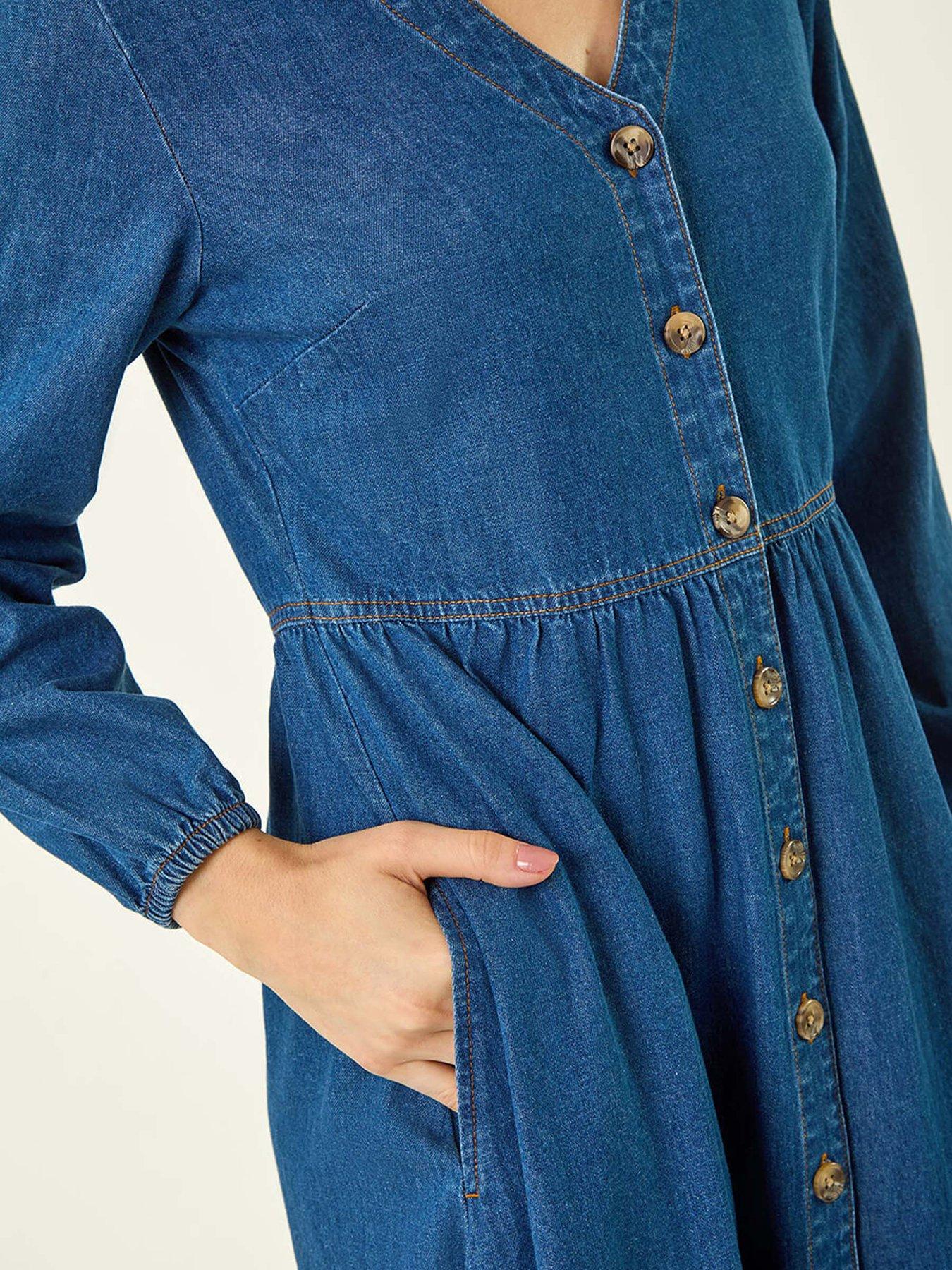 roman-denim-button-midi-dressnbsp--bluedetail