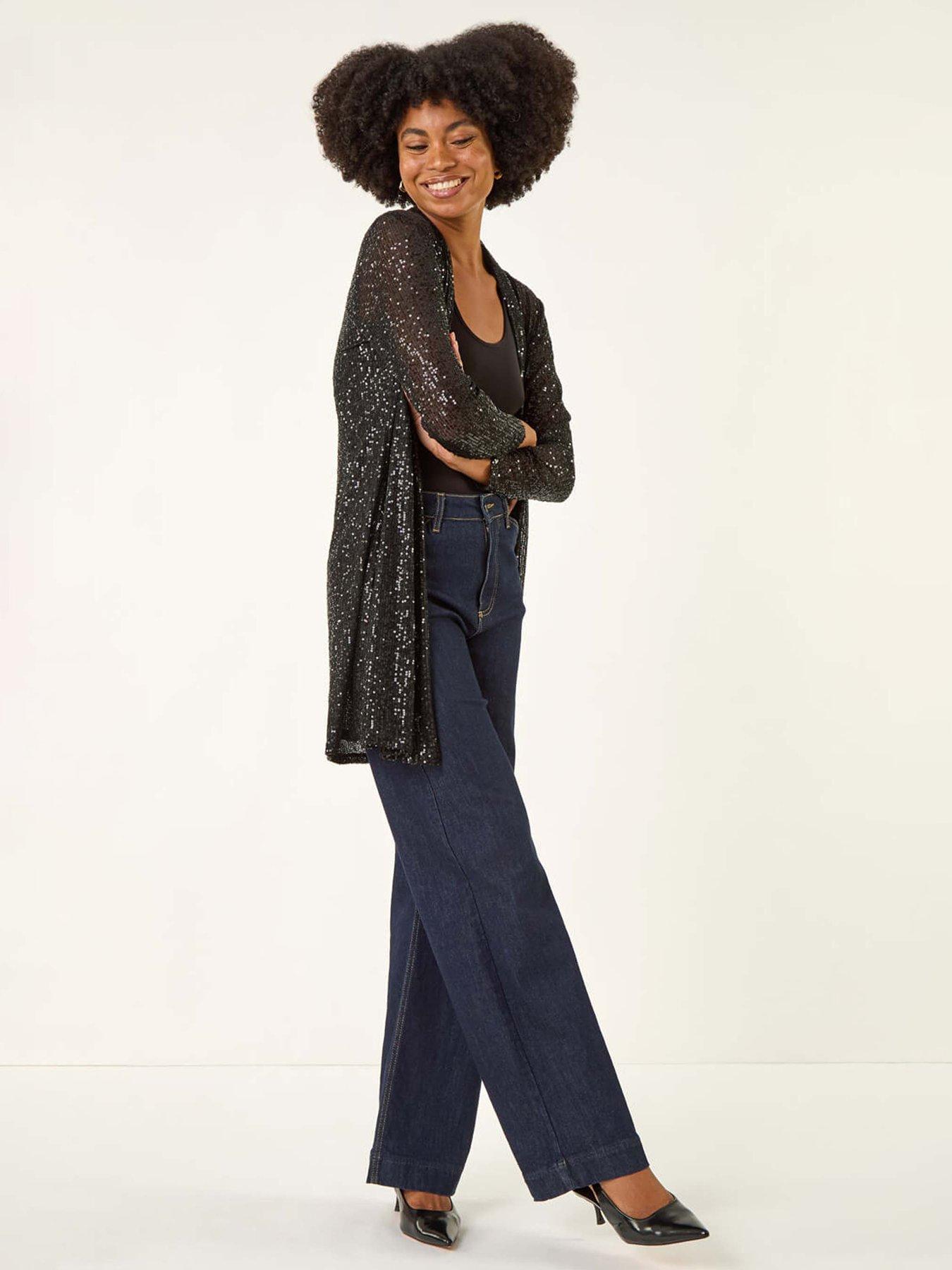 roman-sequin-longline-kimono-blackback