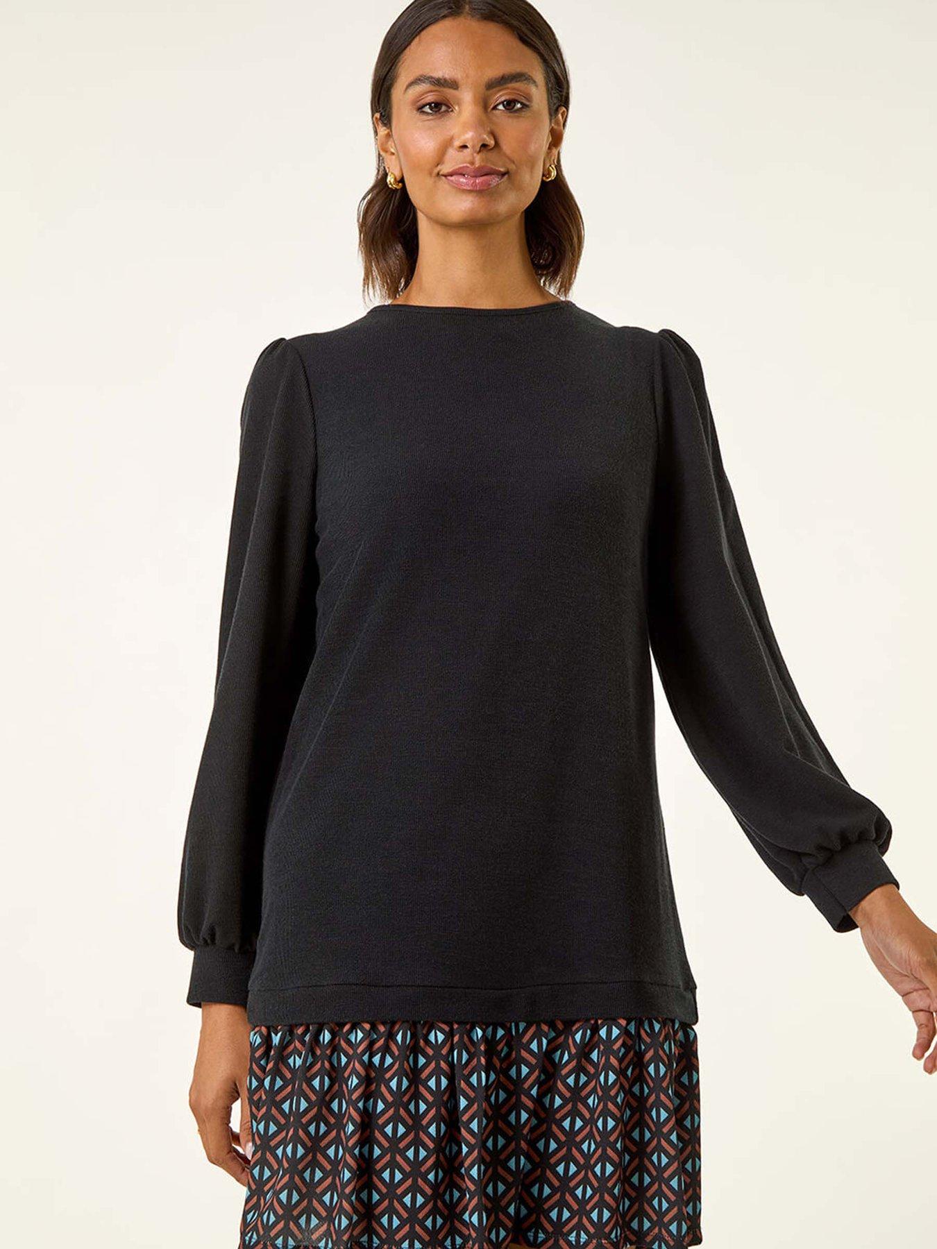 roman-geometric-mix-print-mini-dress-blackoutfit