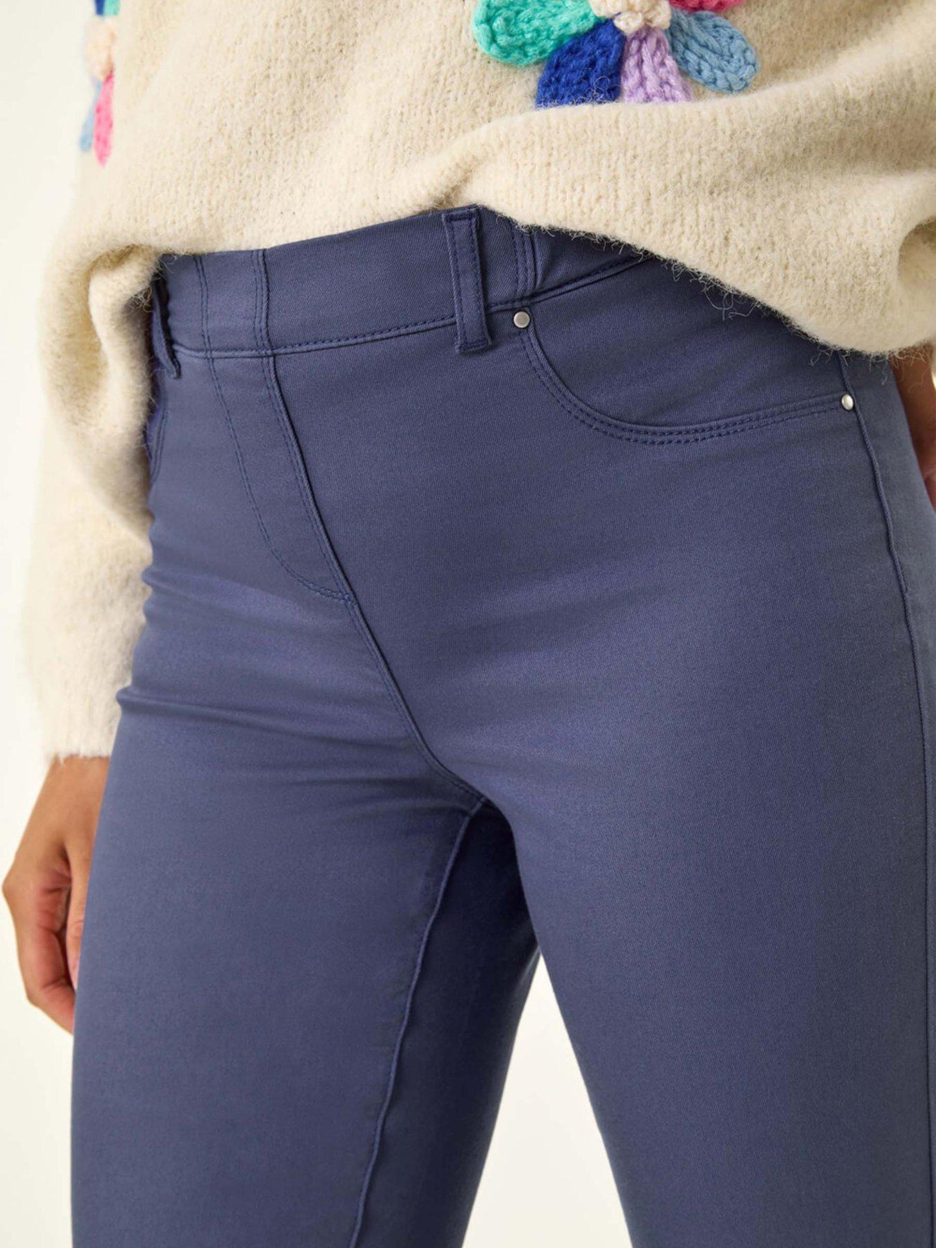 Image 5 of 5 of Roman 31'' Denim Stretch Jegging - Blue