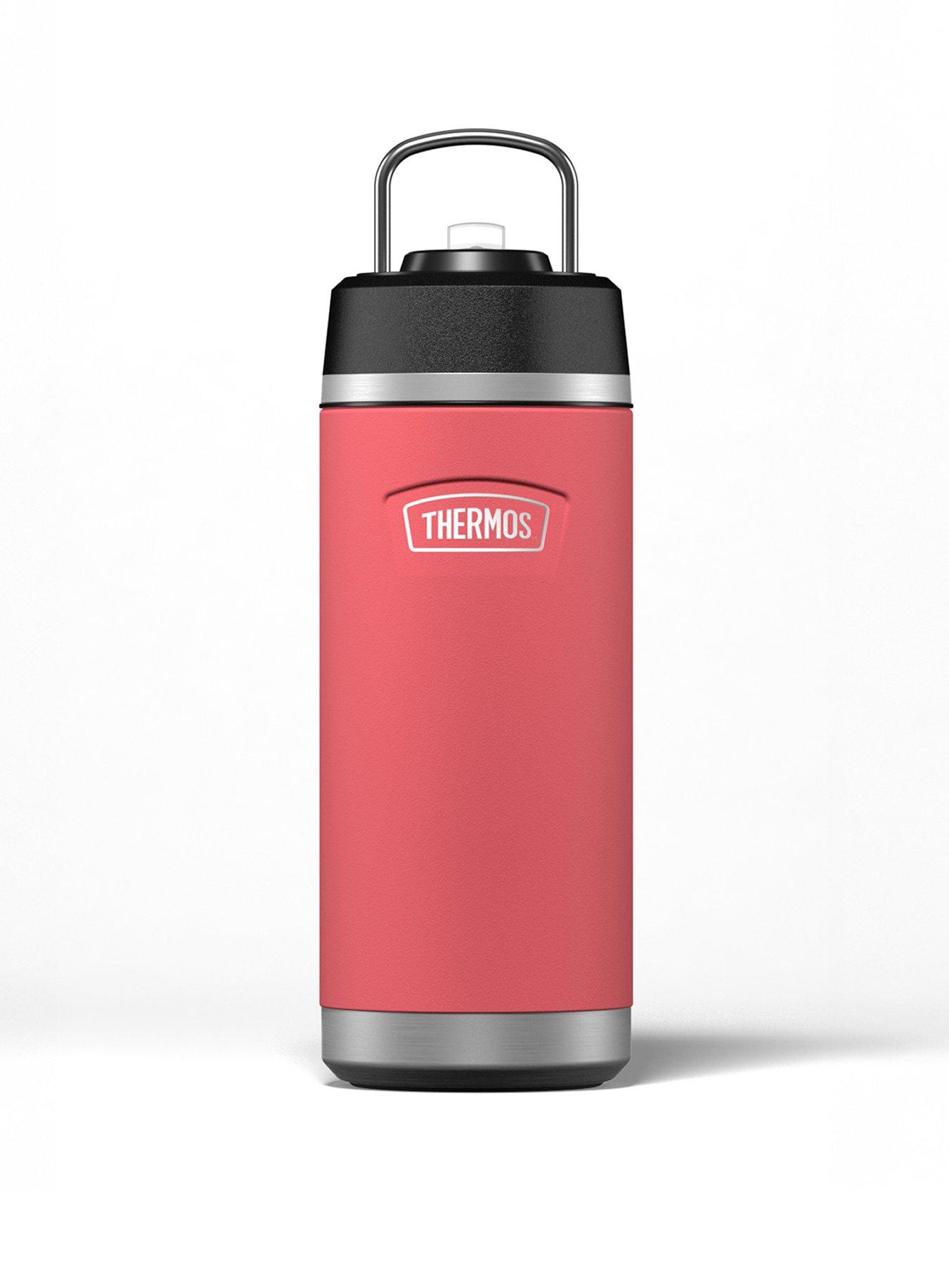 Image 1 of 5 of Thermos Icon Series 530 Ml Water Bottle W/ Straw Lid- Coral