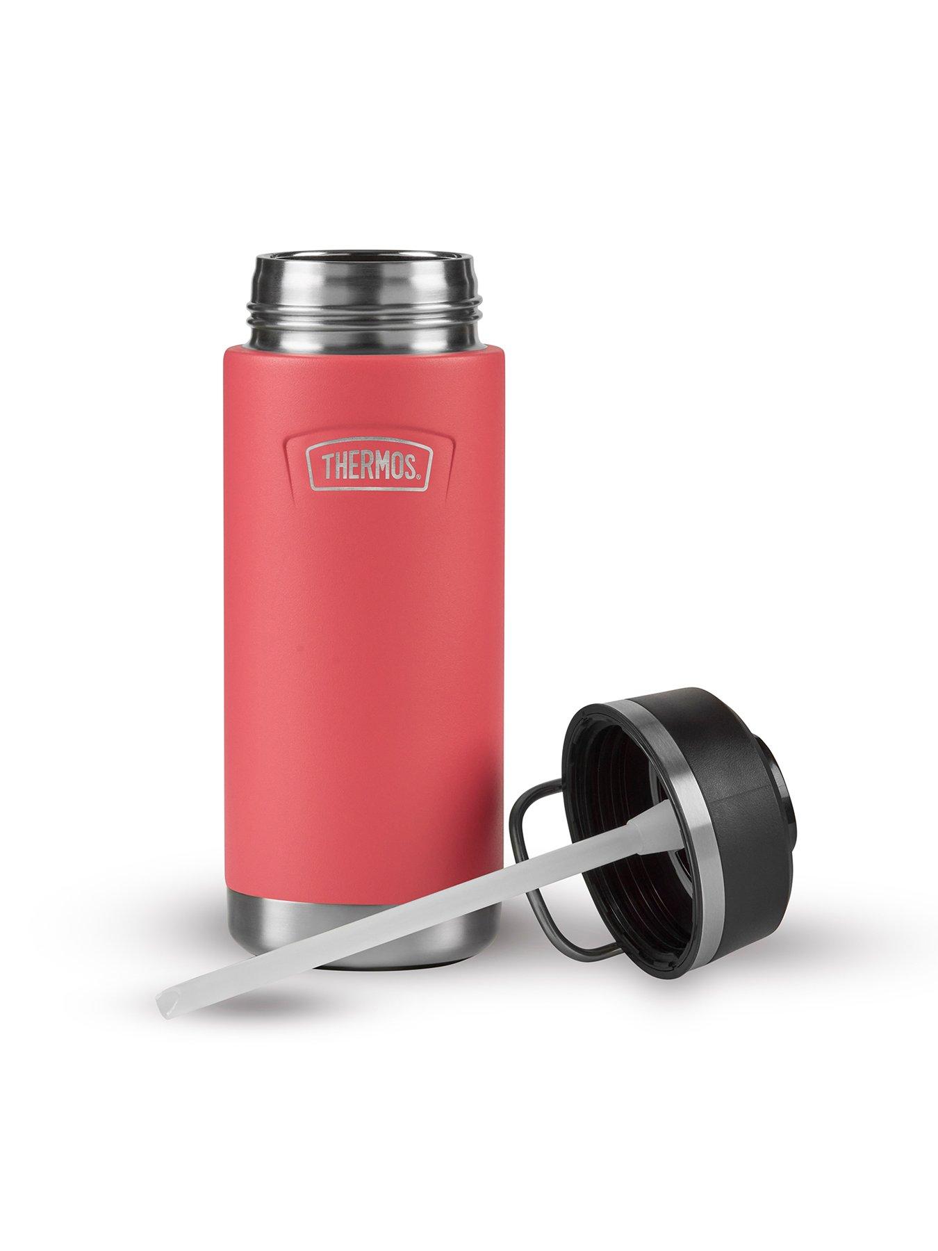 Image 5 of 5 of Thermos Icon Series 530 Ml Water Bottle W/ Straw Lid- Coral