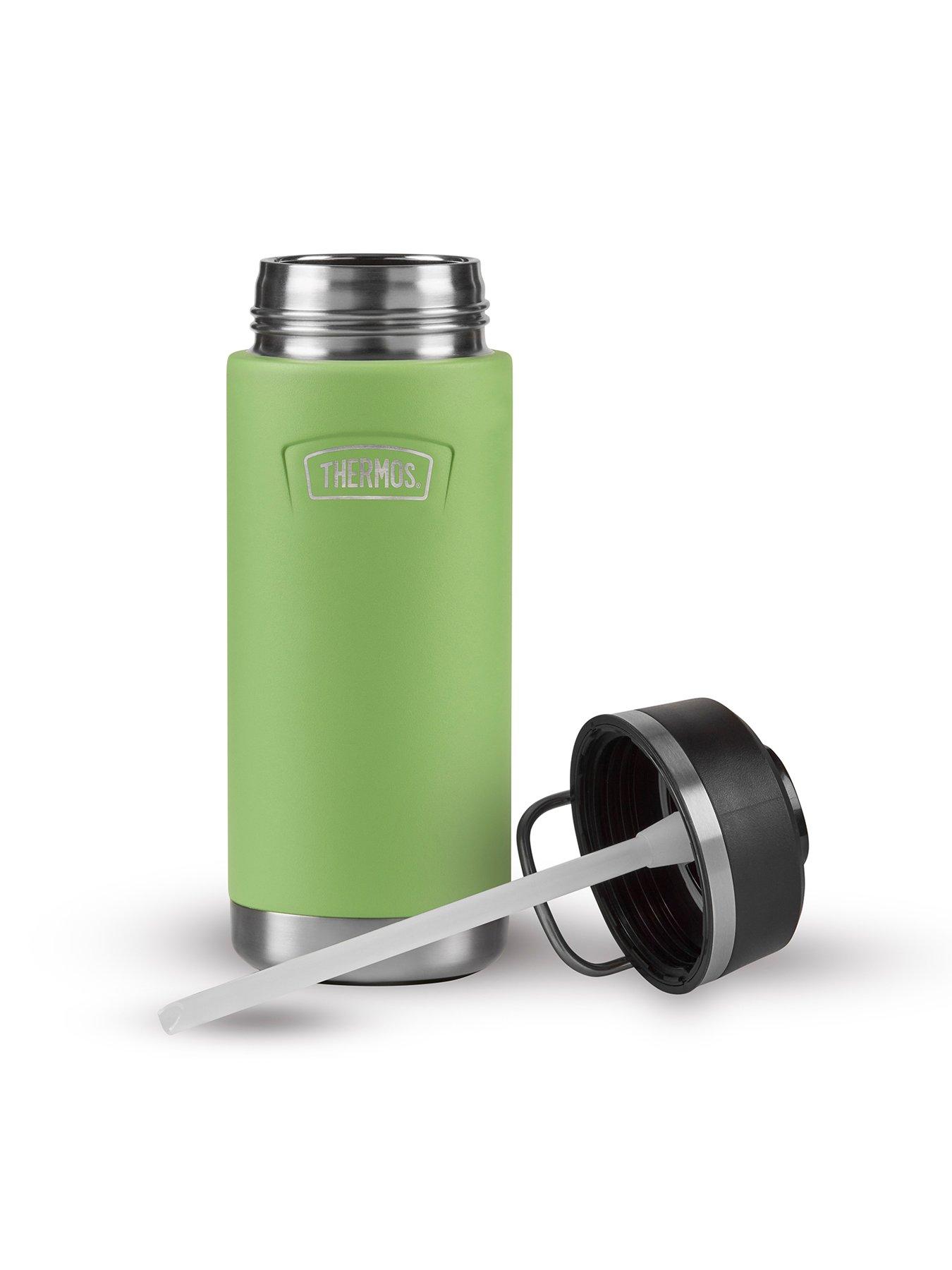 Image 5 of 5 of Thermos Icon Series 530 Ml Water Bottle W/ Straw Lid- Lime Green
