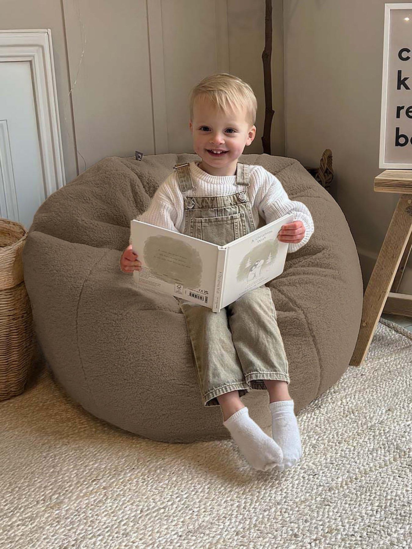 rucomfy-slouchbag-kids-bean-bag-teddy-fleece-taupe