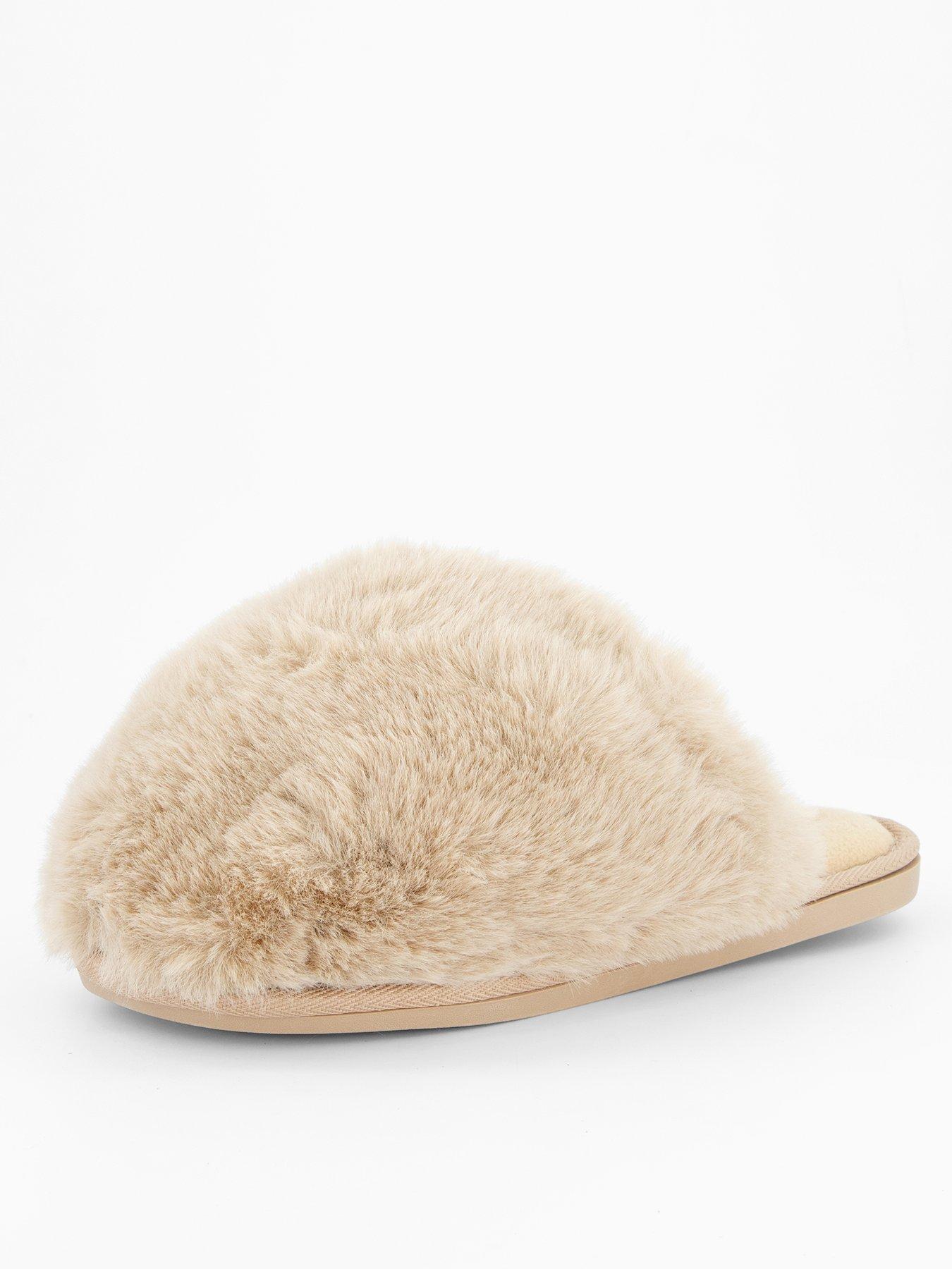 FREE PEOPLE Snowball Slipper - Beige