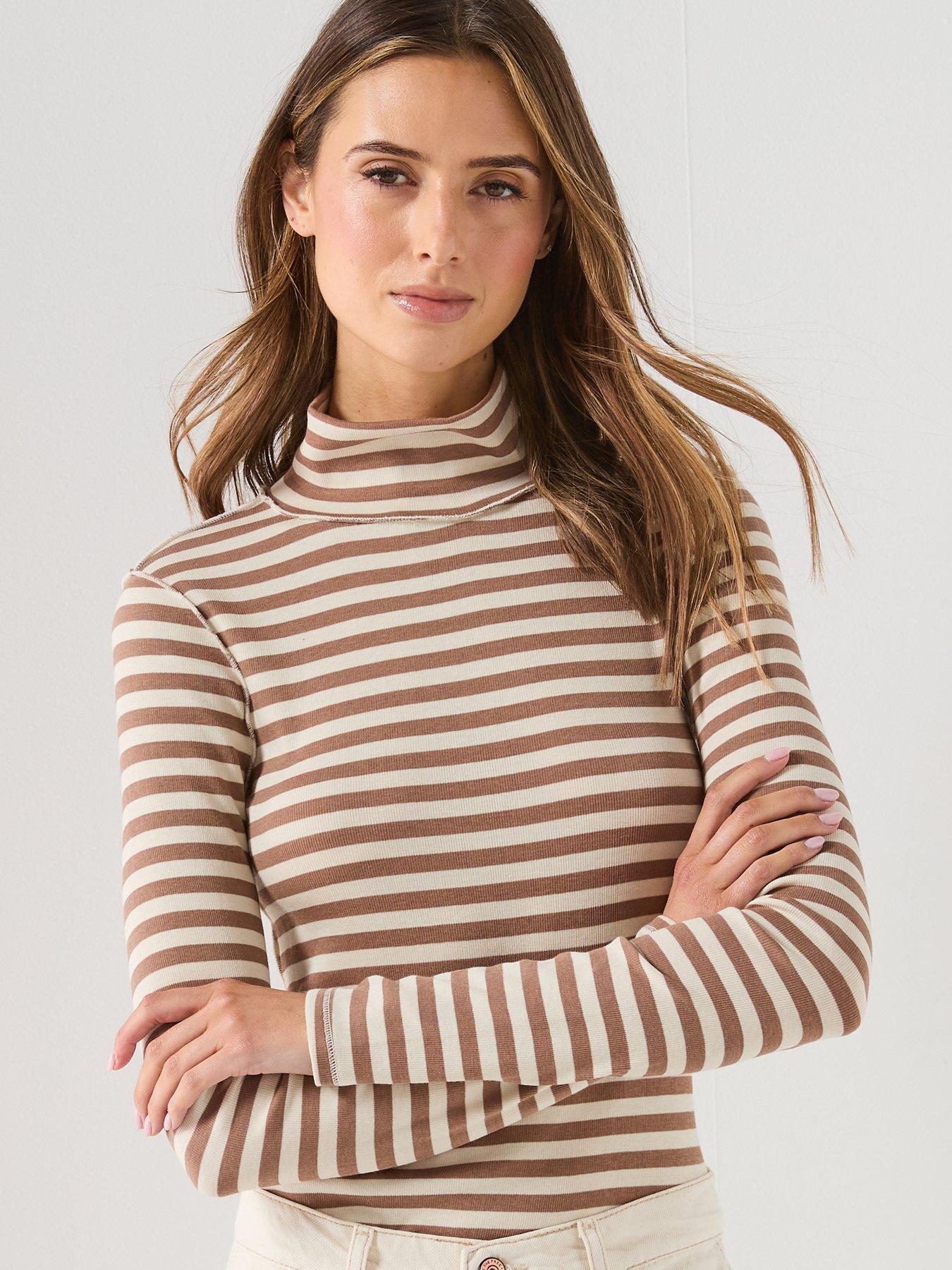 free-people-good-good-turtle-stripe-long-sleeve-top-brownoutfit