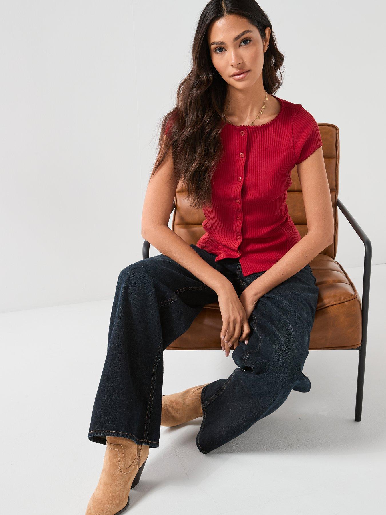 free-people-most-wanted-ribbed-button-up-topnbsp--redoutfit