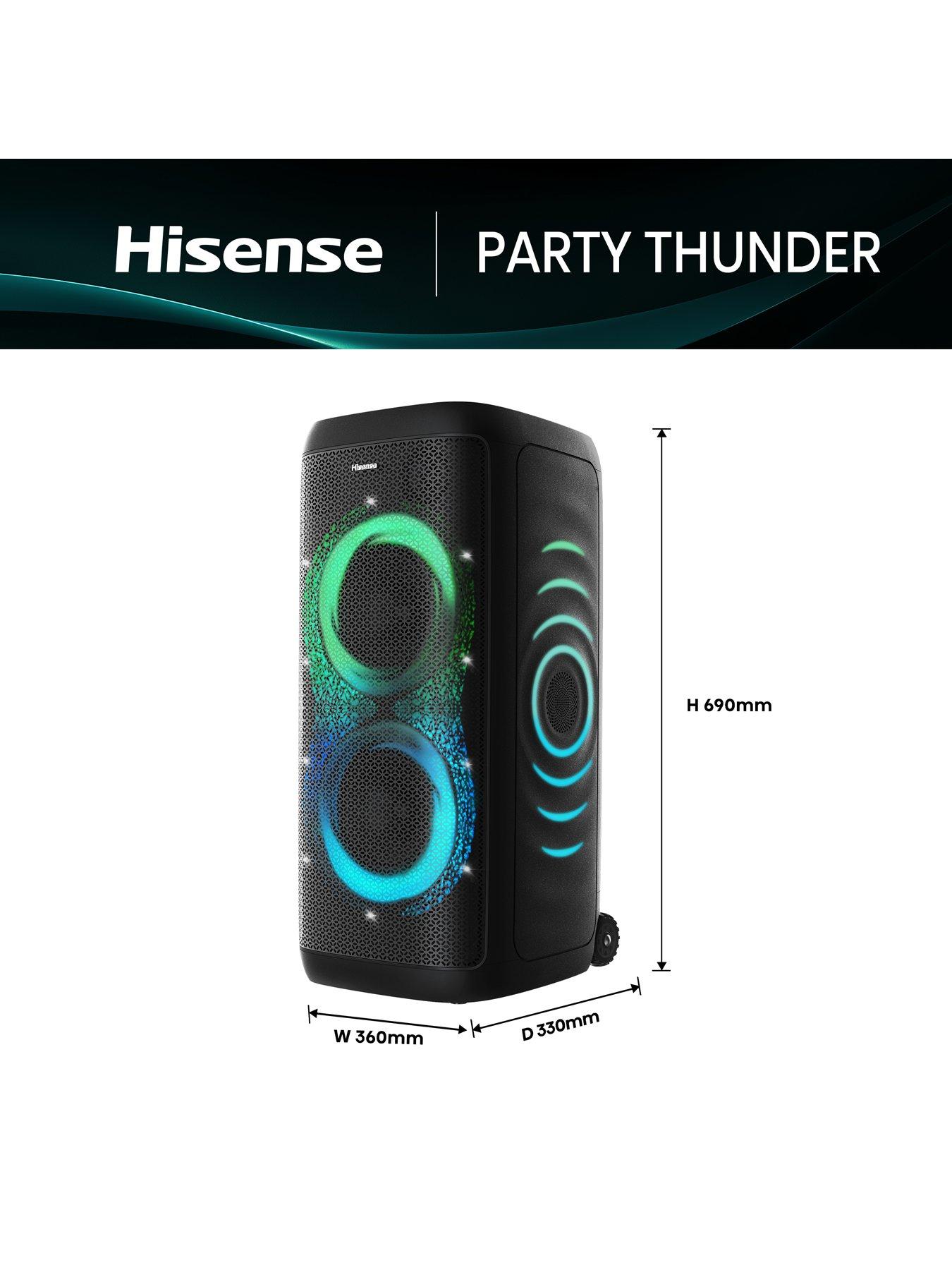 Image 2 of 7 of Hisense Party Thunder Bluetooth Party Speaker