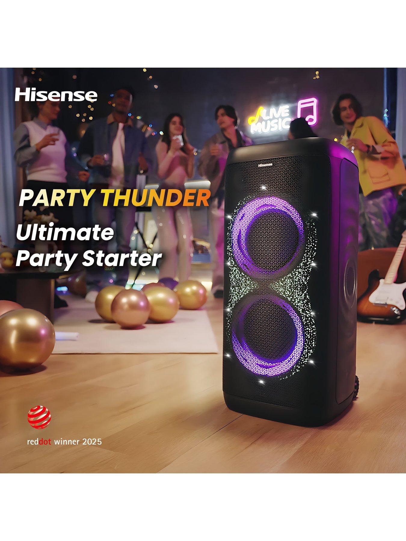 Image 3 of 7 of Hisense Party Thunder Bluetooth Party Speaker