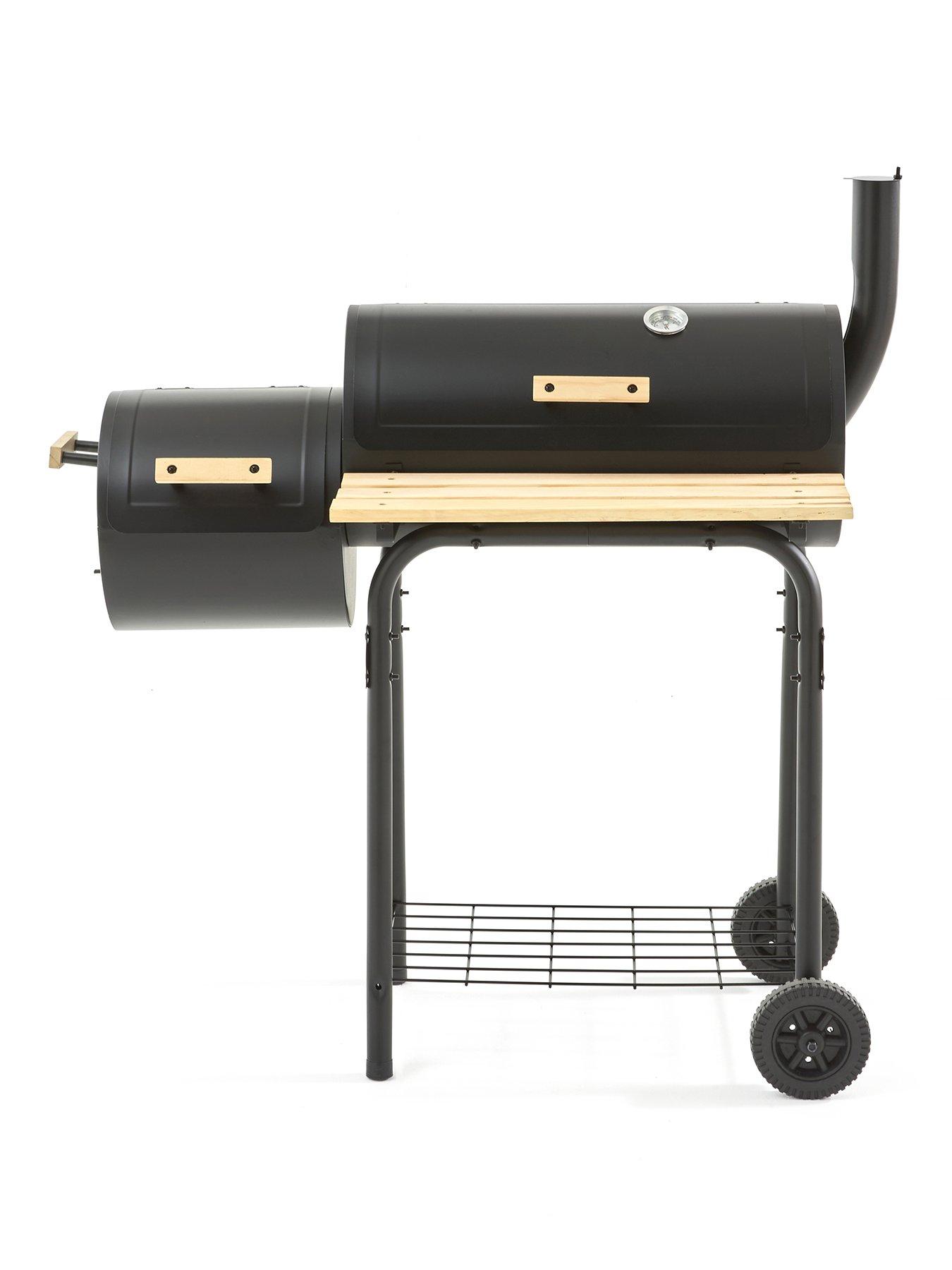 the-very-collection-barrel-charcoal-bbq-with-offset-smokerstillFront