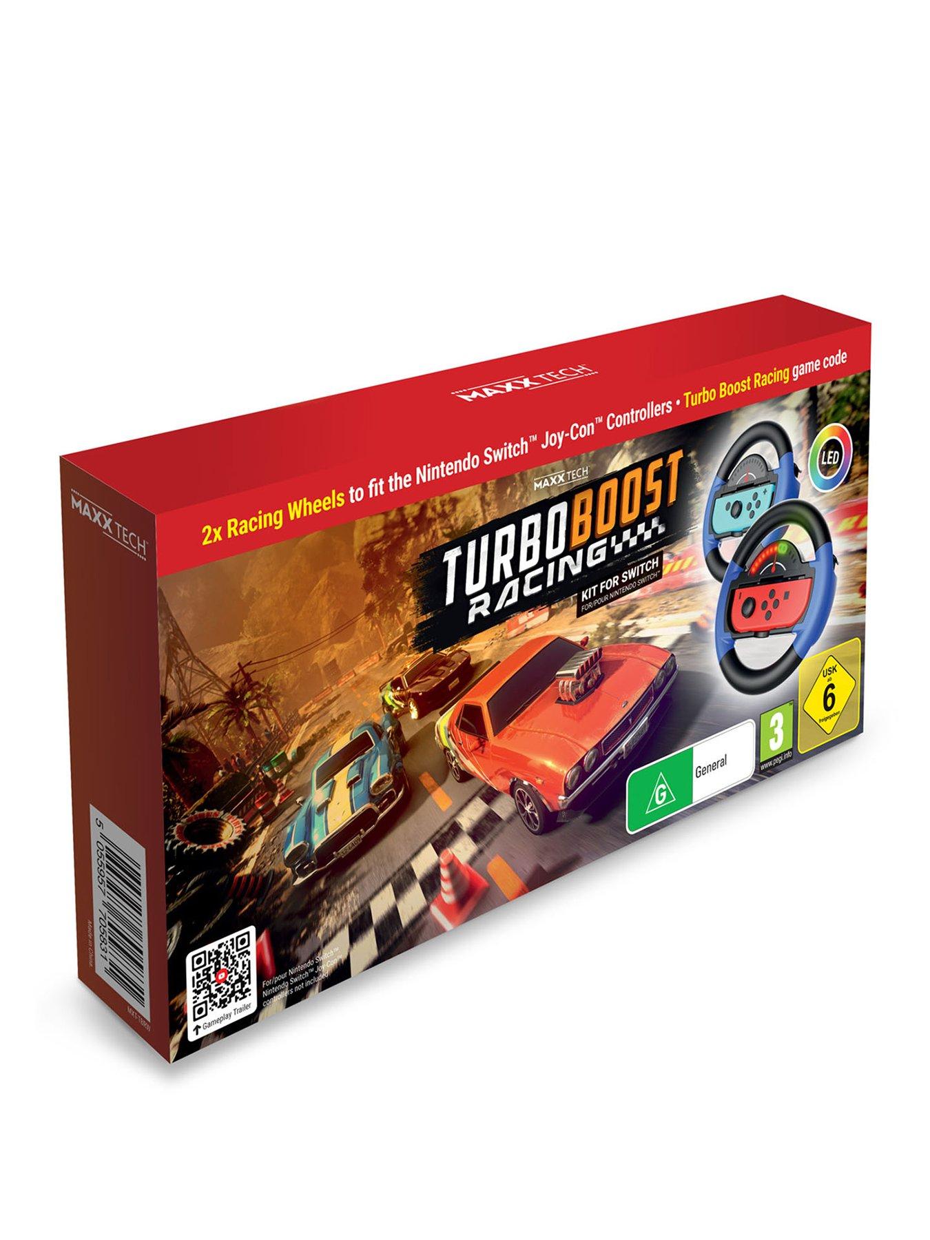 Maxx Tech Maxx Tech Turbo Boost Racing Kit For Nintendo Switch 2&1 in One Colour