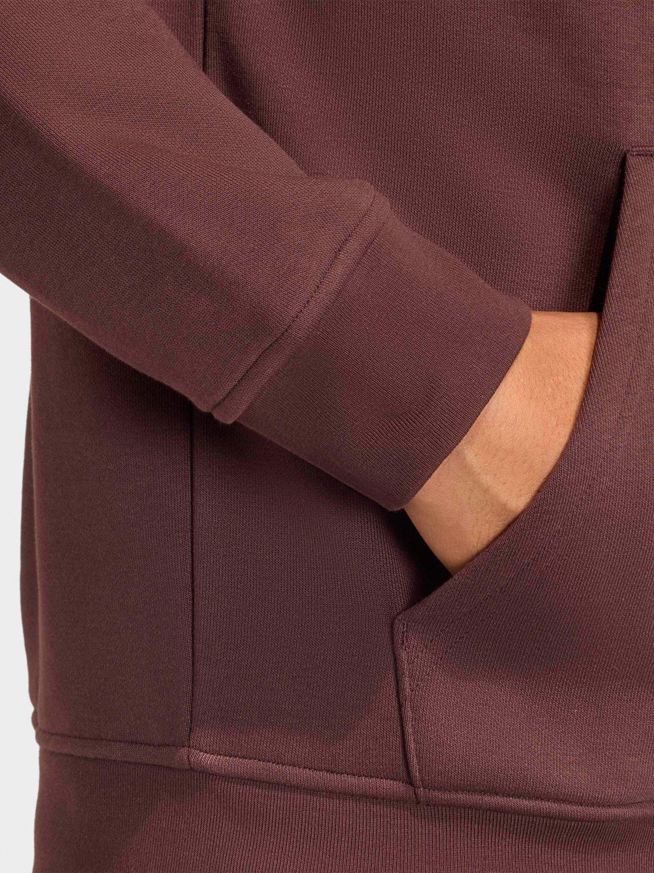 adidas-originals-mens-trefoil-essentials-hoody-browndetail