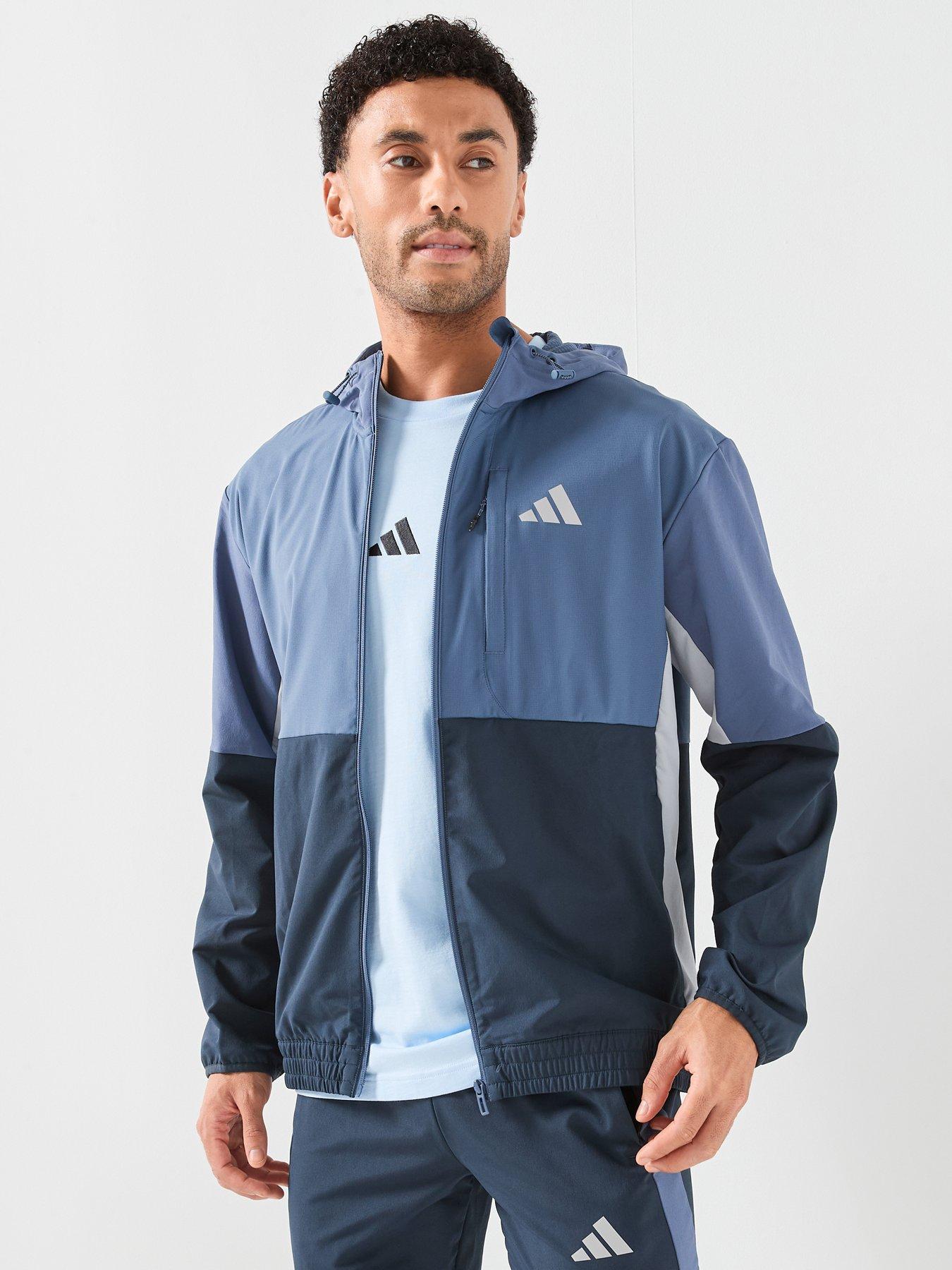 adidas Sportswear Mens Clima Woven Jacket - Blue