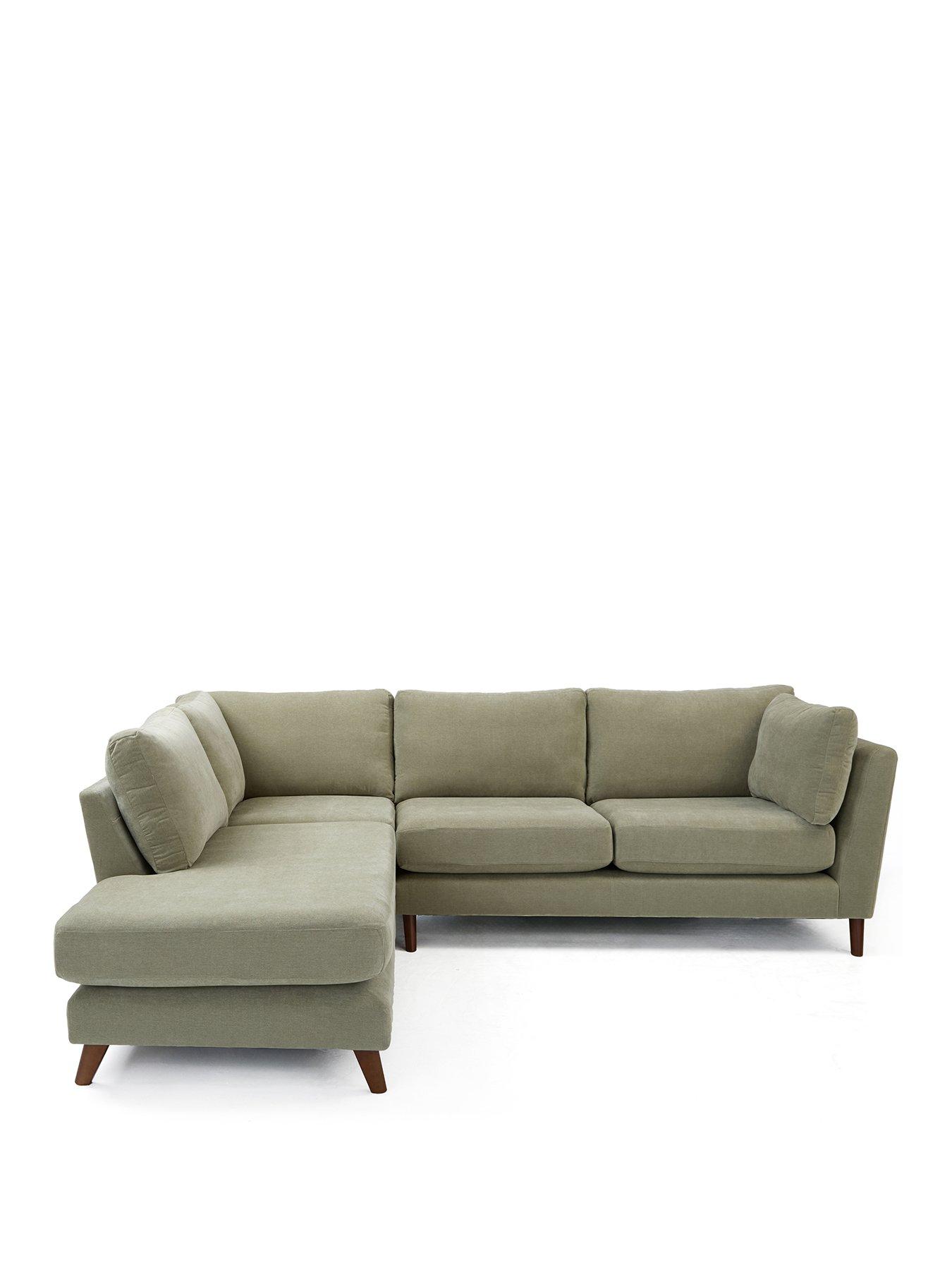 Image 2 of 7 of Very Home Moda Fabric Left Hand&nbsp;Corner Chaise Sofa - Made to Order in the UK
