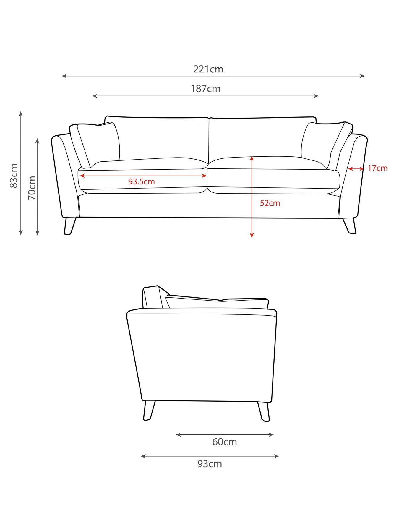 Image 7 of 7 of Very Home Moda 4 Seater