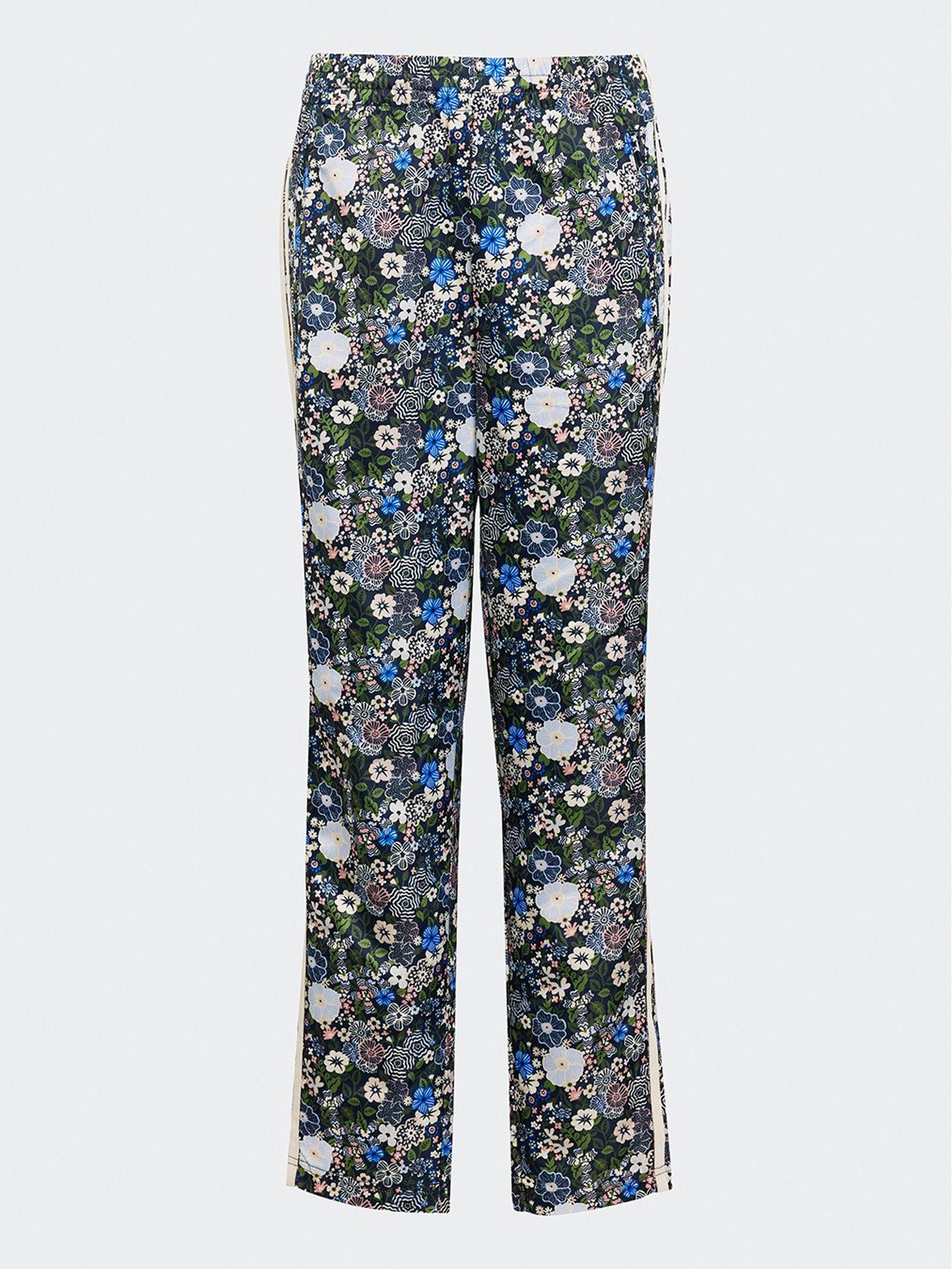 Image 6 of 6 of adidas Originals Junior Boys Firebird Liberty Tracksuit Pants - Blue