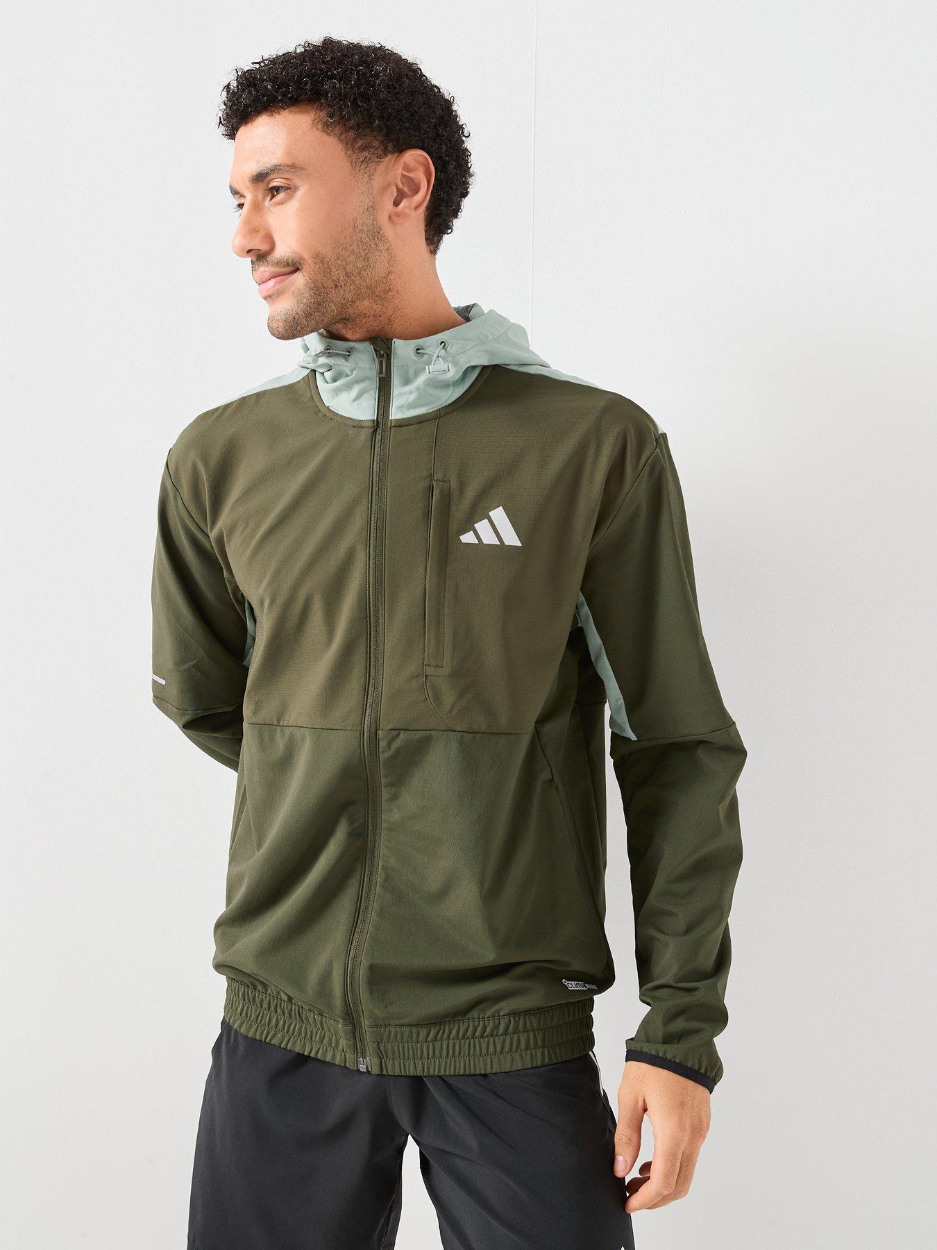 adidas Sportswear Mens Clima Woven Jacket - Green