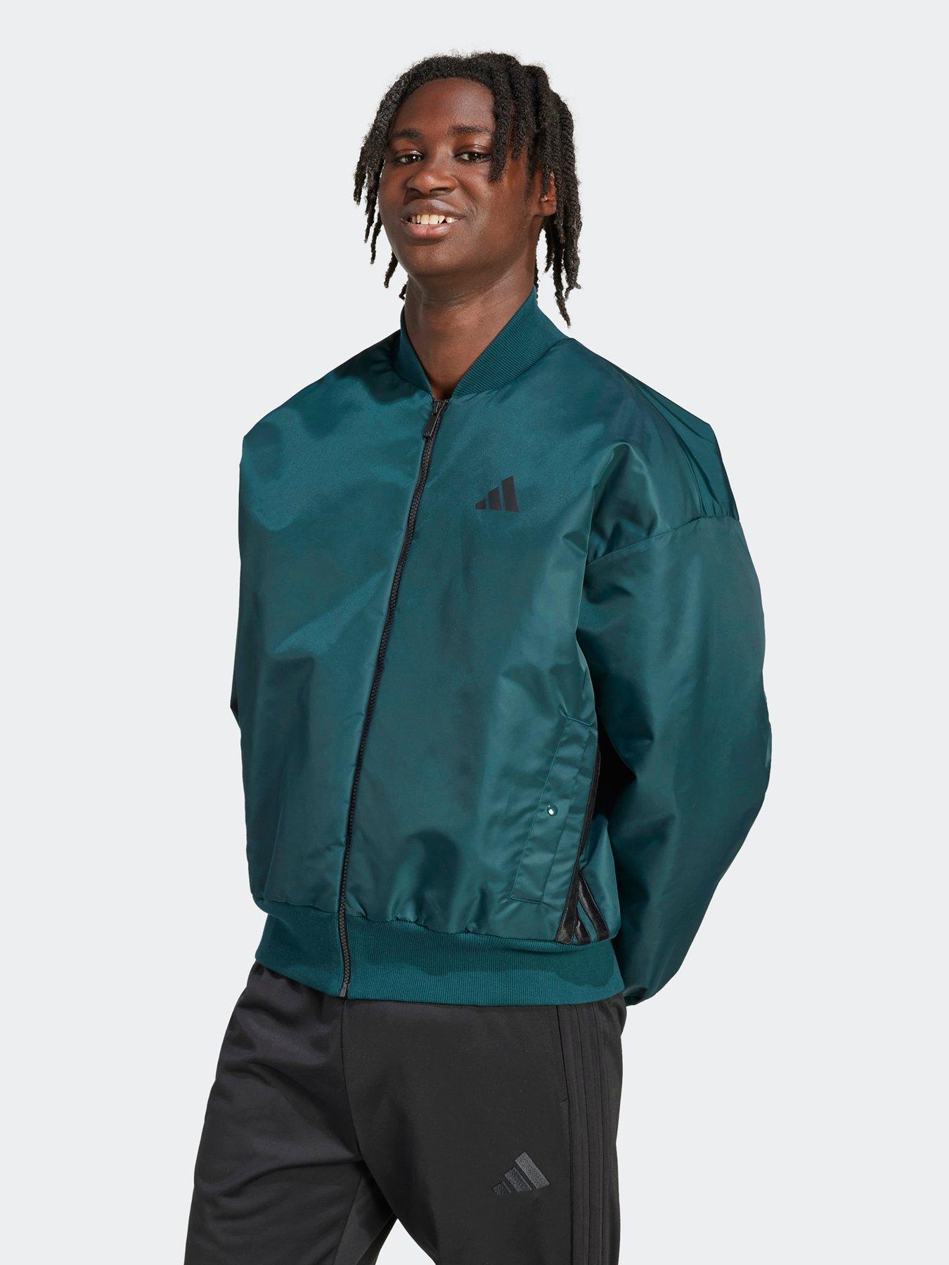 adidas Mens Stadium Bomber Jacket - Black