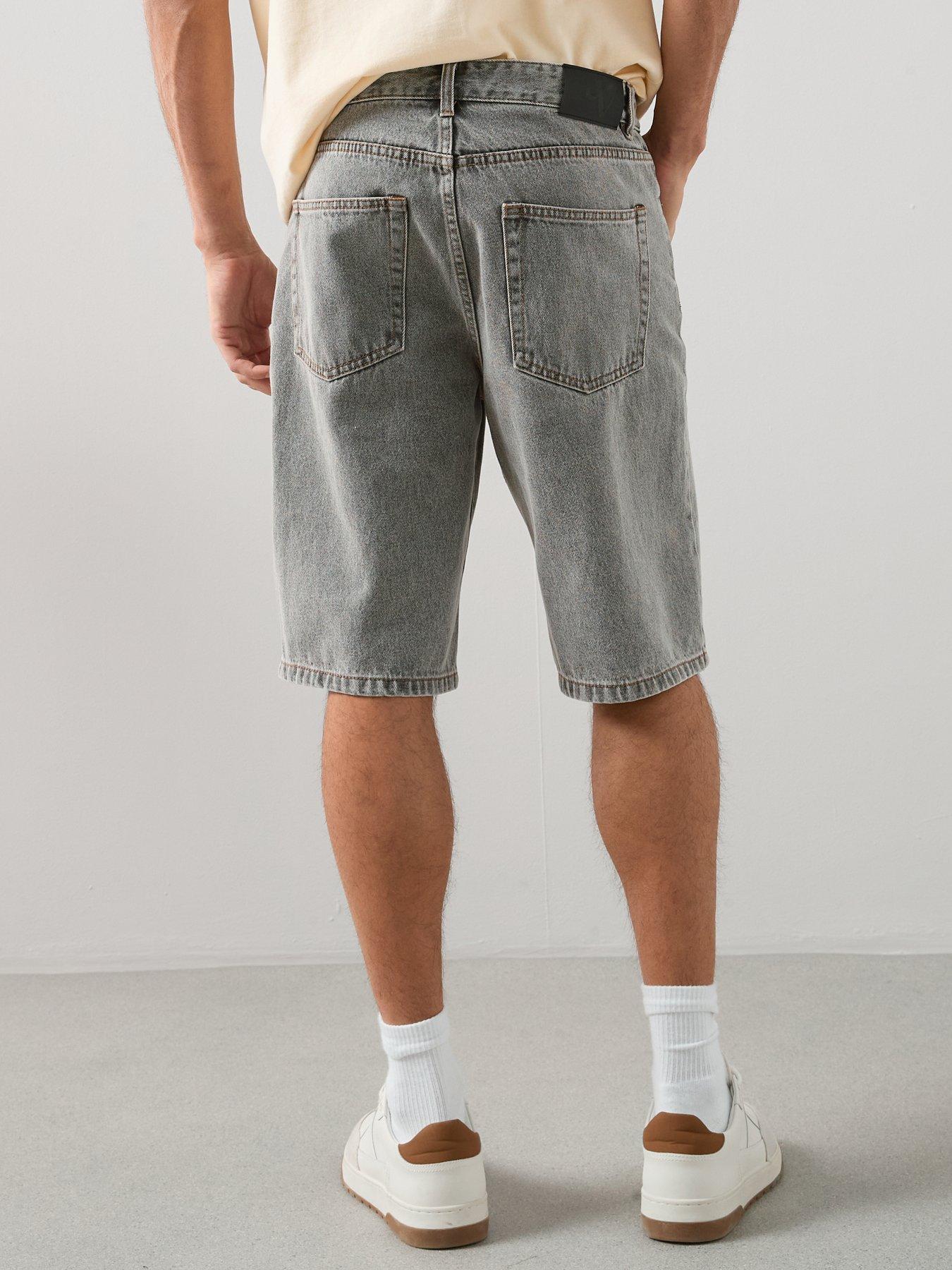 the-very-collection-regular-fit-denim-shorts-light-greystillFront