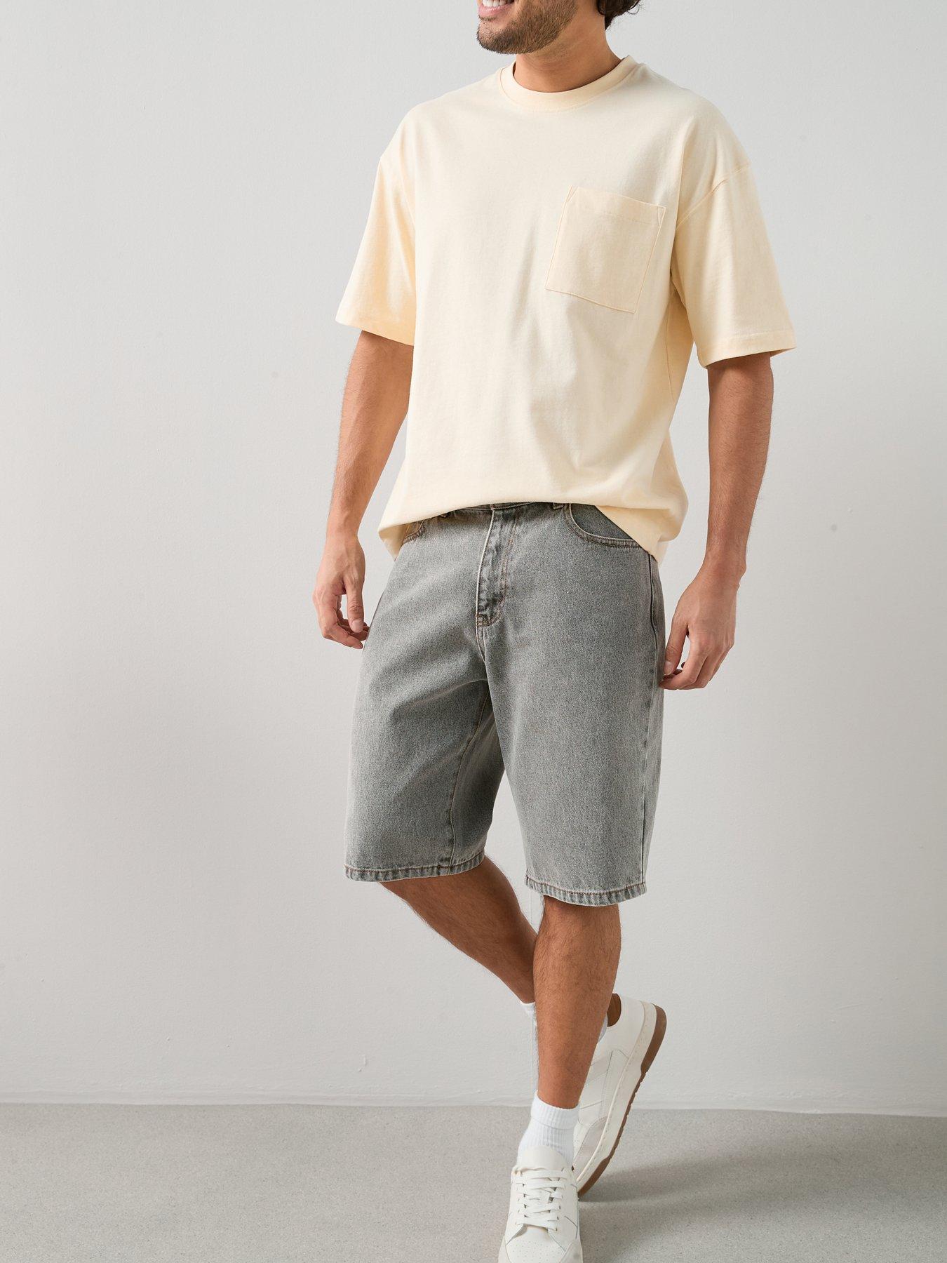 the-very-collection-regular-fit-denim-shorts-light-greyback