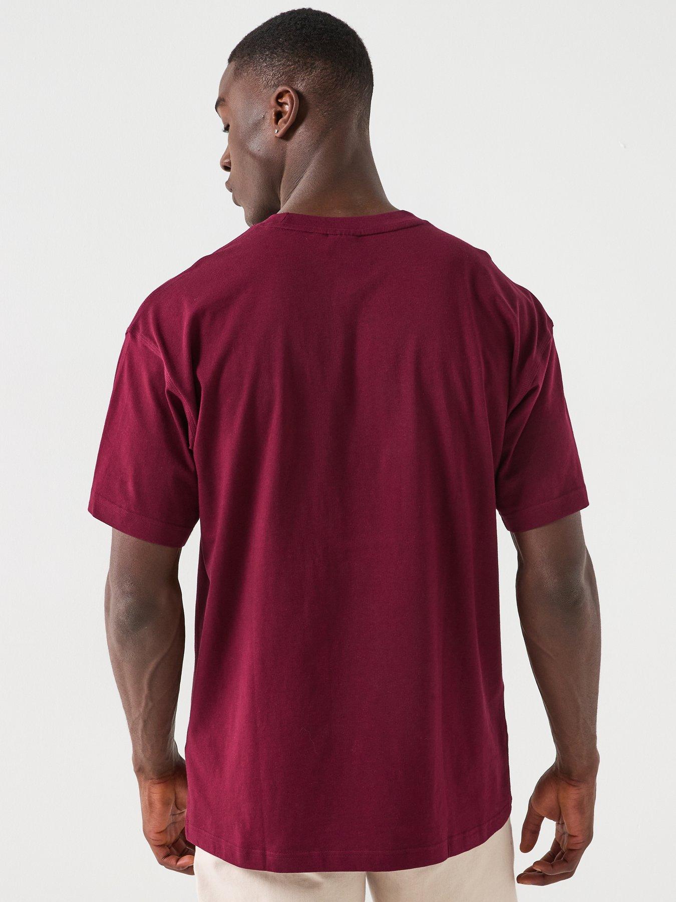 adidas-originals-mens-essenatials-t-shirt-redstillFront