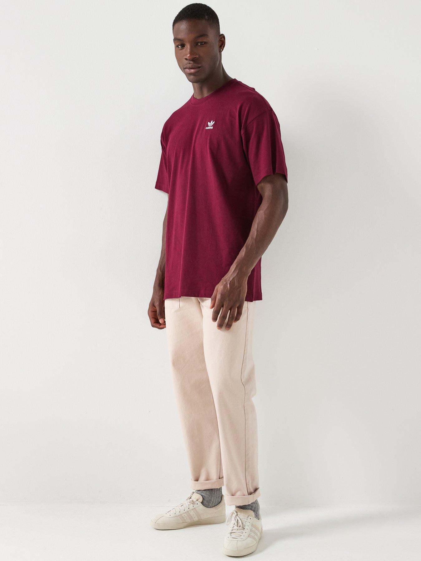 adidas-originals-mens-essenatials-t-shirt-redback