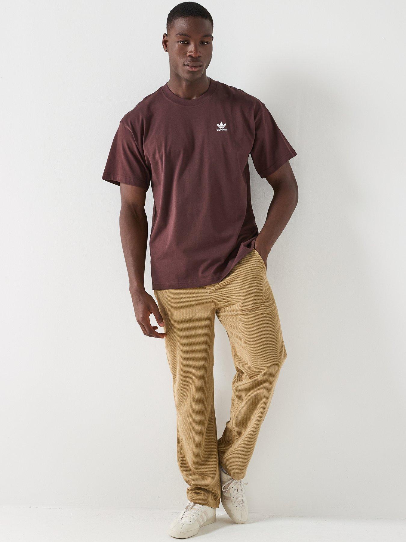 adidas-originals-mens-essenatials-t-shirt-brownback