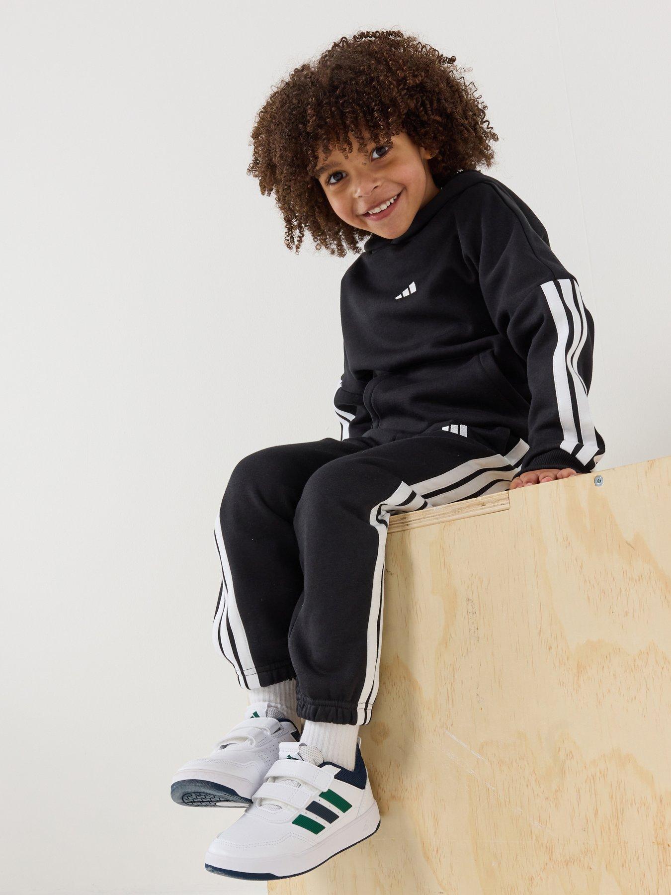 adidas-sportswear-junior-boys-fleece-hoodie-and-pant-tracksuit--black