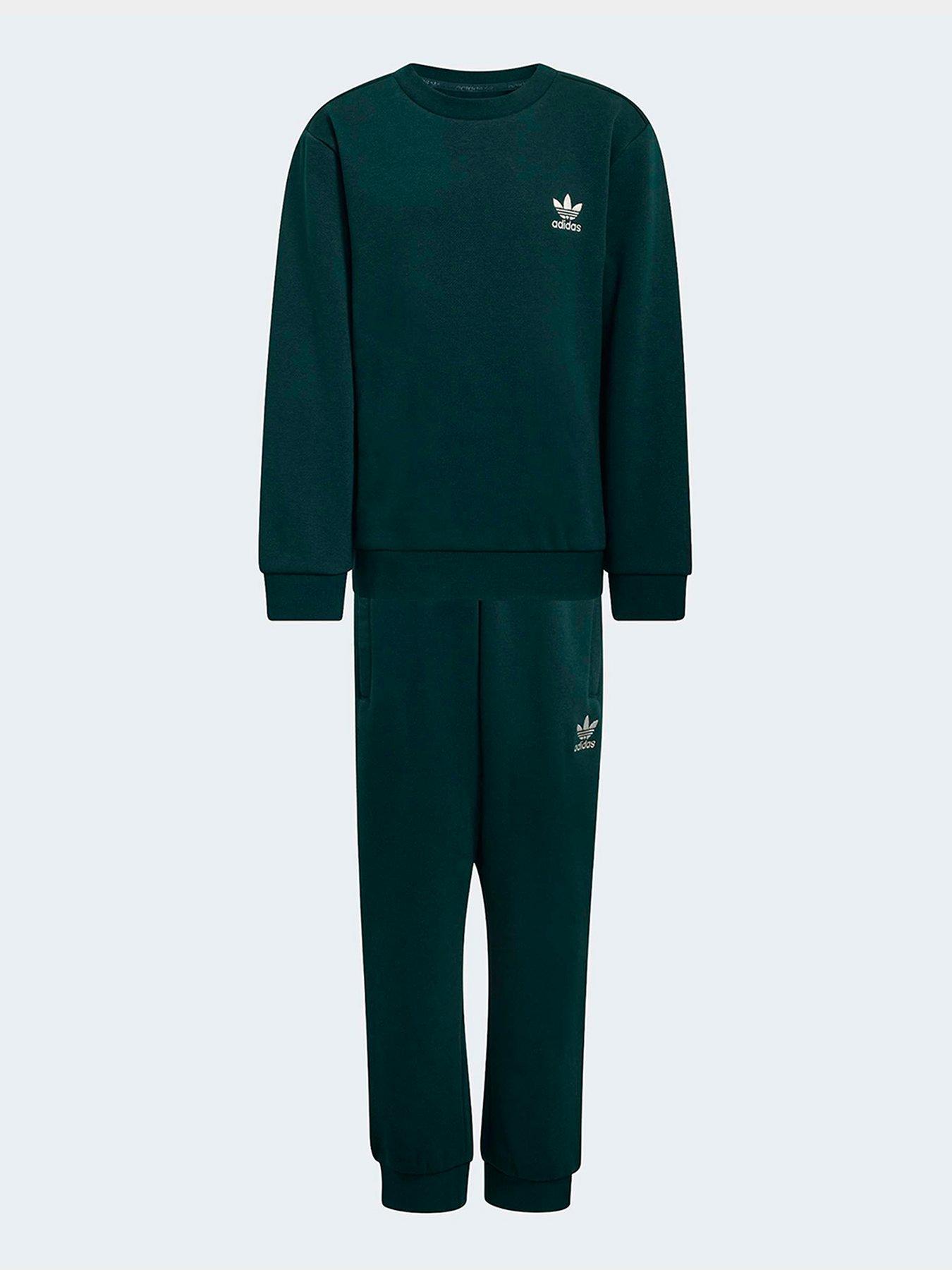 adidas Originals Kid's Crew Jog Set - Green