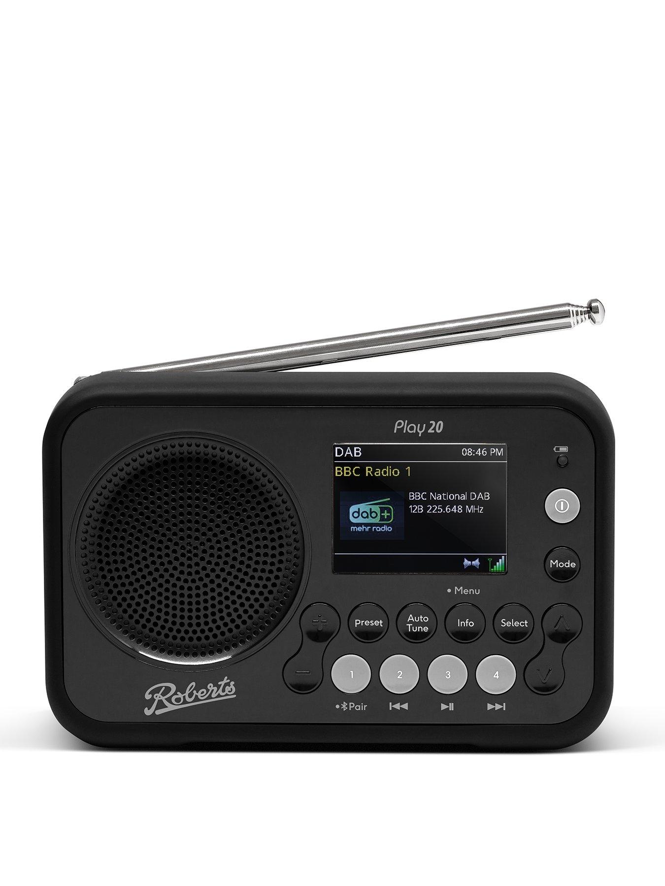 Roberts Play 20 DAB/DAB+/FM Portable Digital Radio
