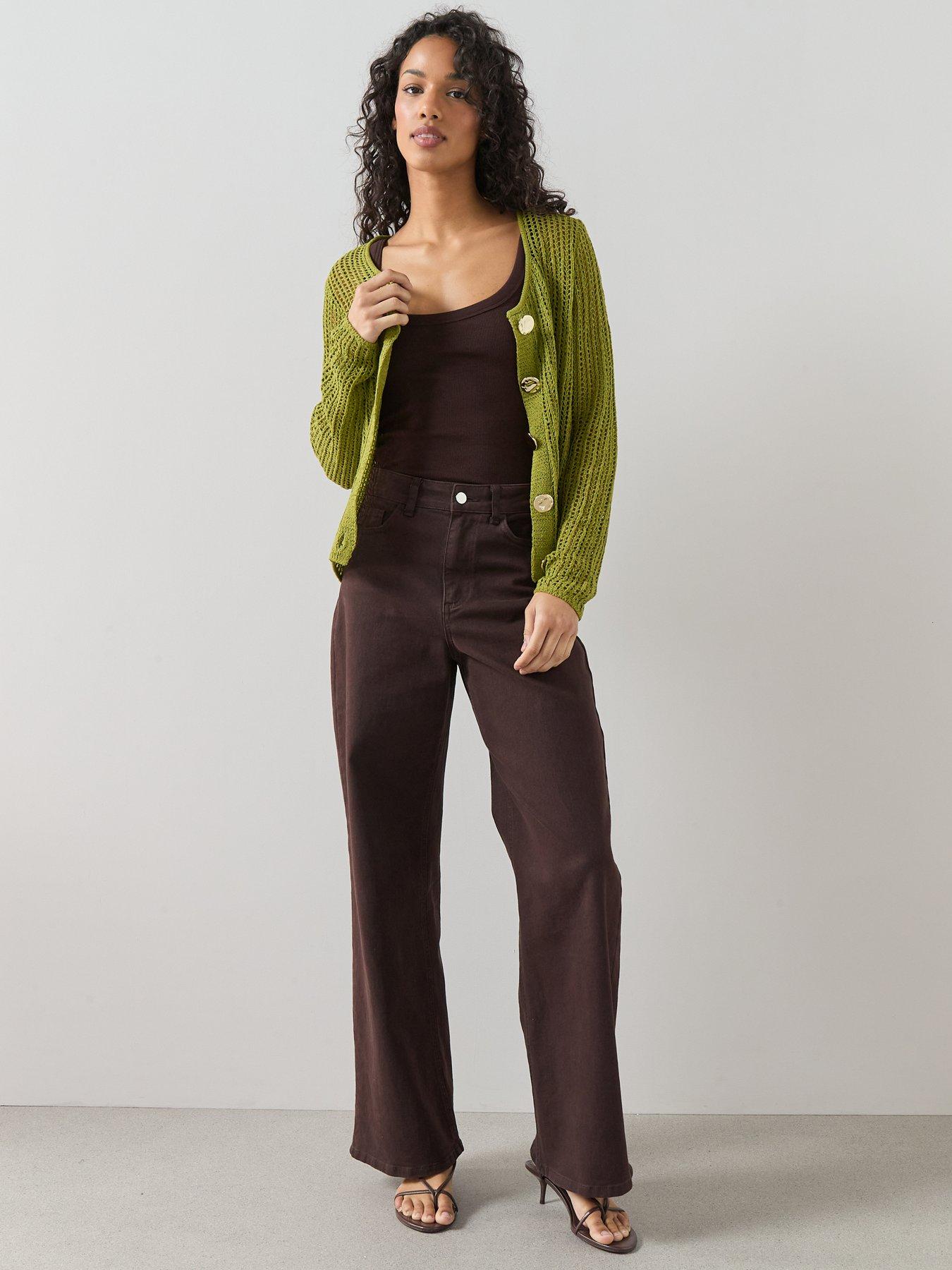 the-very-collection-scoop-neck-crochet-cardigan-chartreusedetail