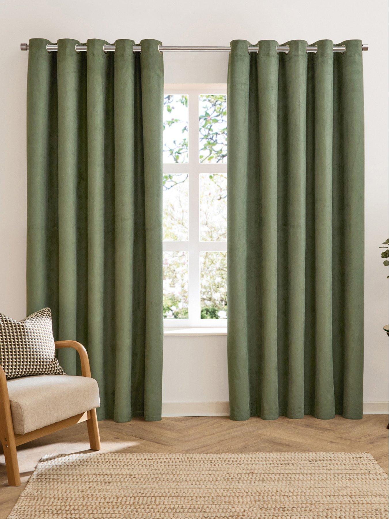 Furn Verso Blackout Eyelet Curtains